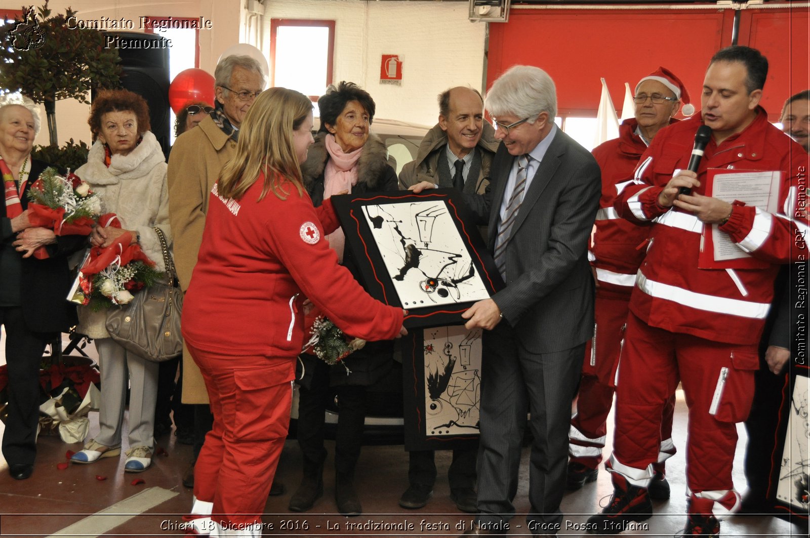 Chieri 18 Dicembre 2016 - La tradizionale festa di Natale - Croce Rossa Italiana- Comitato Regionale del Piemonte