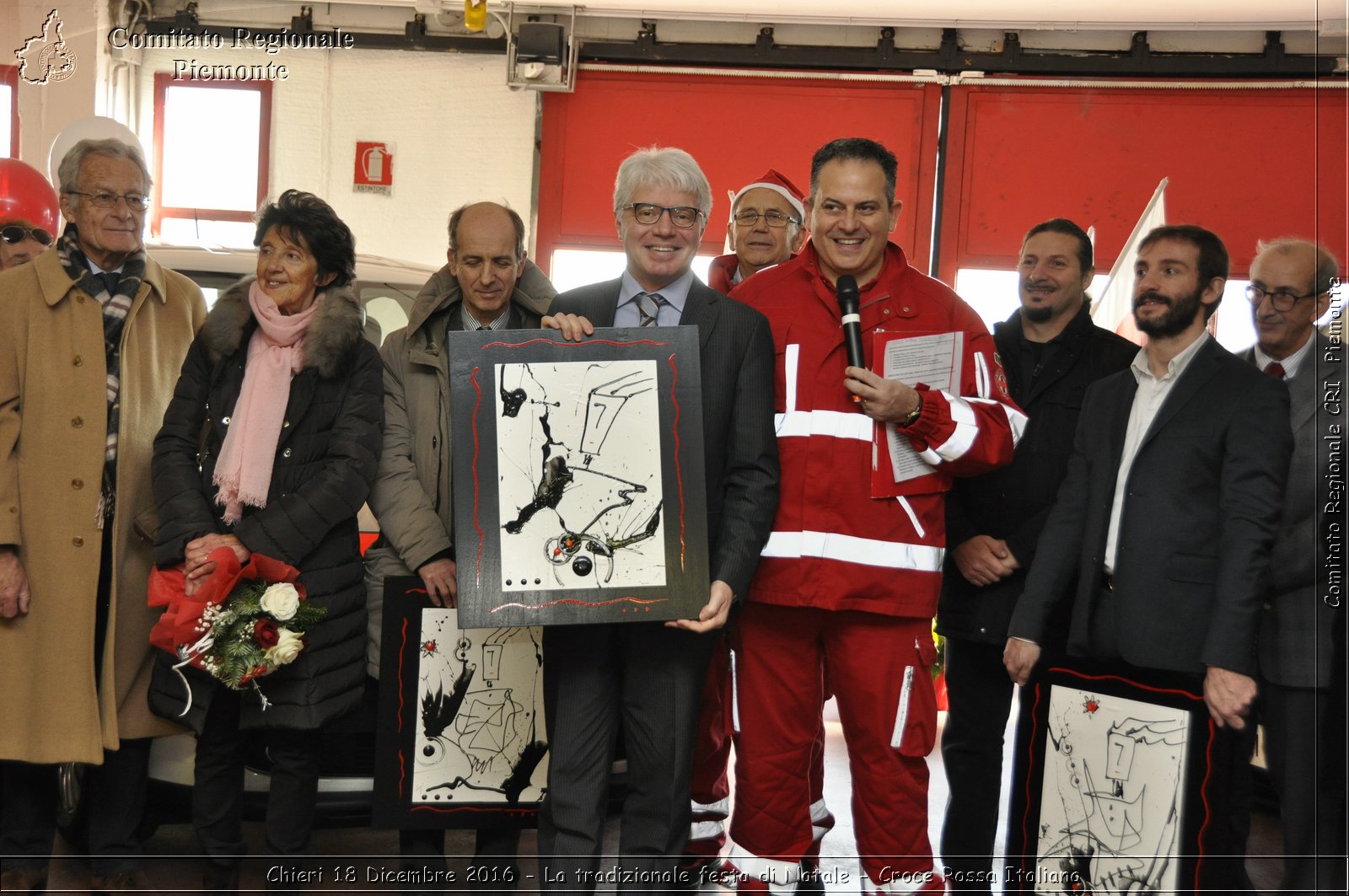 Chieri 18 Dicembre 2016 - La tradizionale festa di Natale - Croce Rossa Italiana- Comitato Regionale del Piemonte