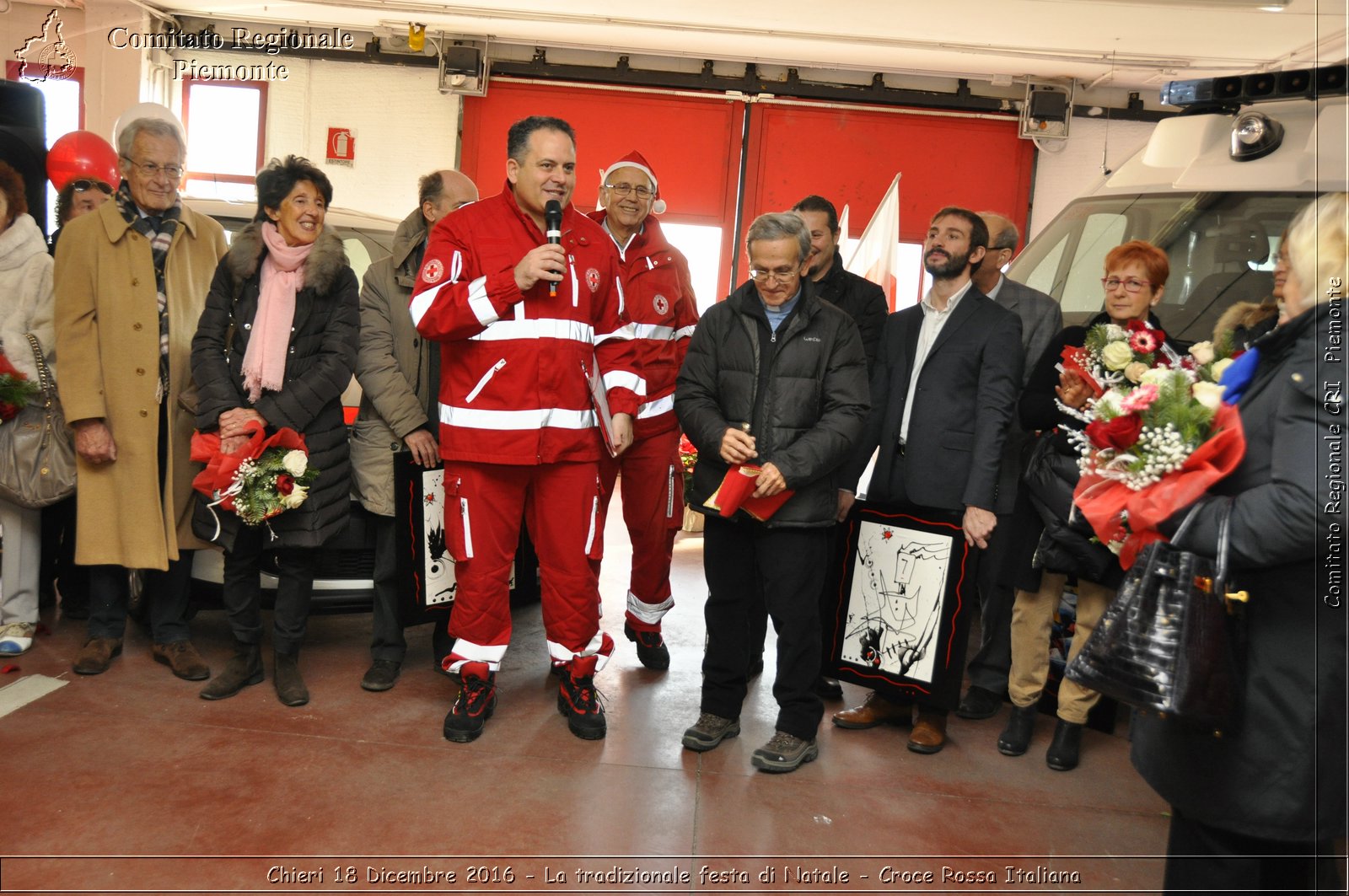 Chieri 18 Dicembre 2016 - La tradizionale festa di Natale - Croce Rossa Italiana- Comitato Regionale del Piemonte