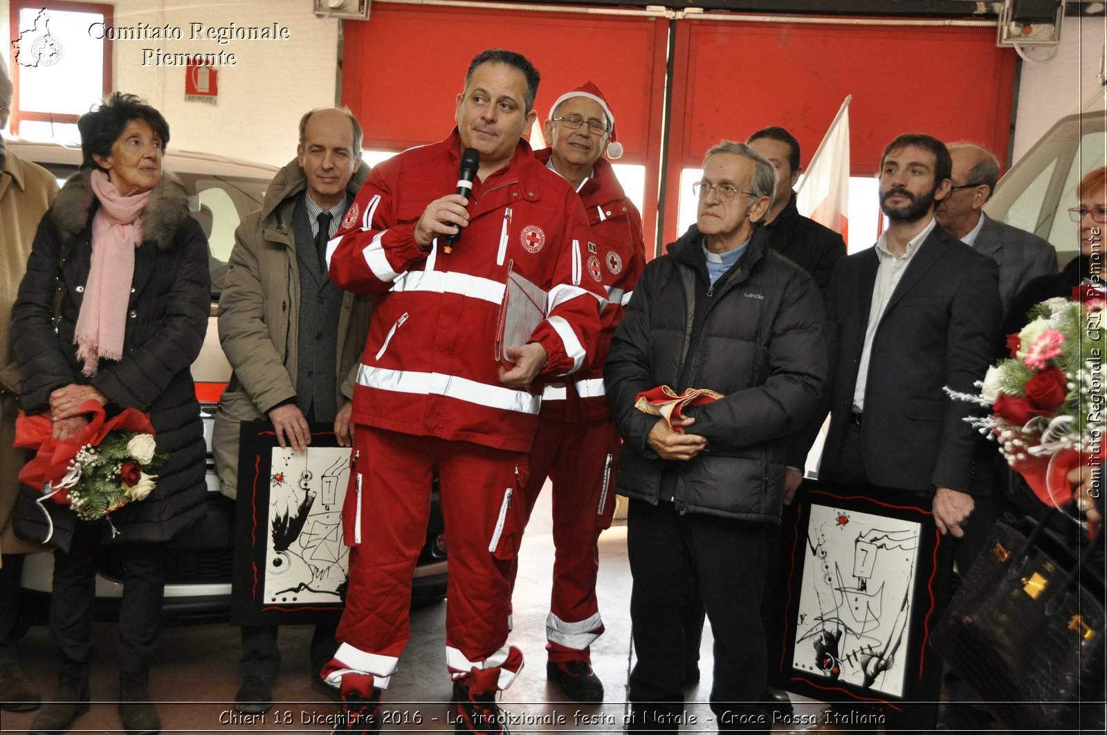 Chieri 18 Dicembre 2016 - La tradizionale festa di Natale - Croce Rossa Italiana- Comitato Regionale del Piemonte