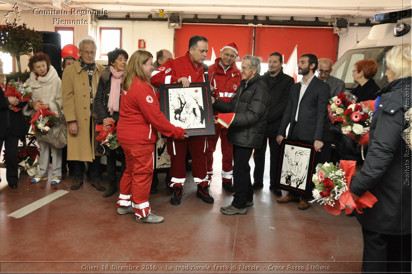 Chieri 18 Dicembre 2016 - La tradizionale festa di Natale - Croce Rossa Italiana- Comitato Regionale del Piemonte