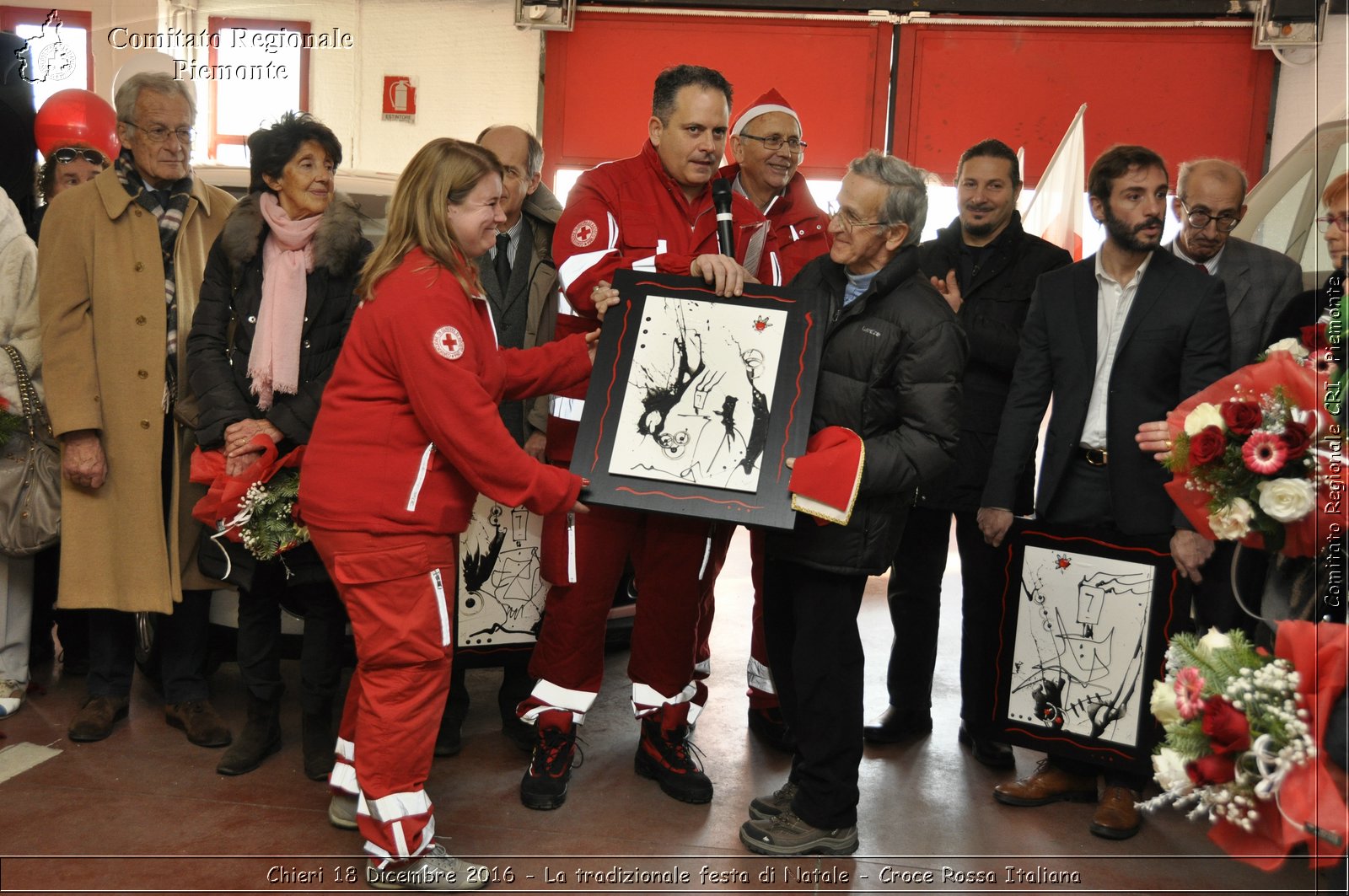 Chieri 18 Dicembre 2016 - La tradizionale festa di Natale - Croce Rossa Italiana- Comitato Regionale del Piemonte