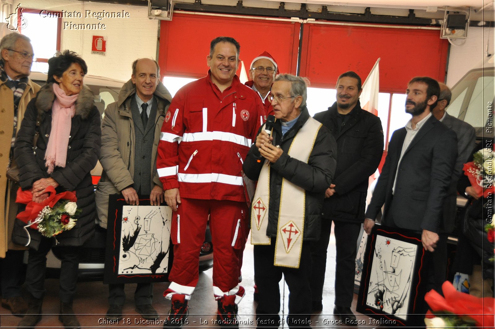 Chieri 18 Dicembre 2016 - La tradizionale festa di Natale - Croce Rossa Italiana- Comitato Regionale del Piemonte