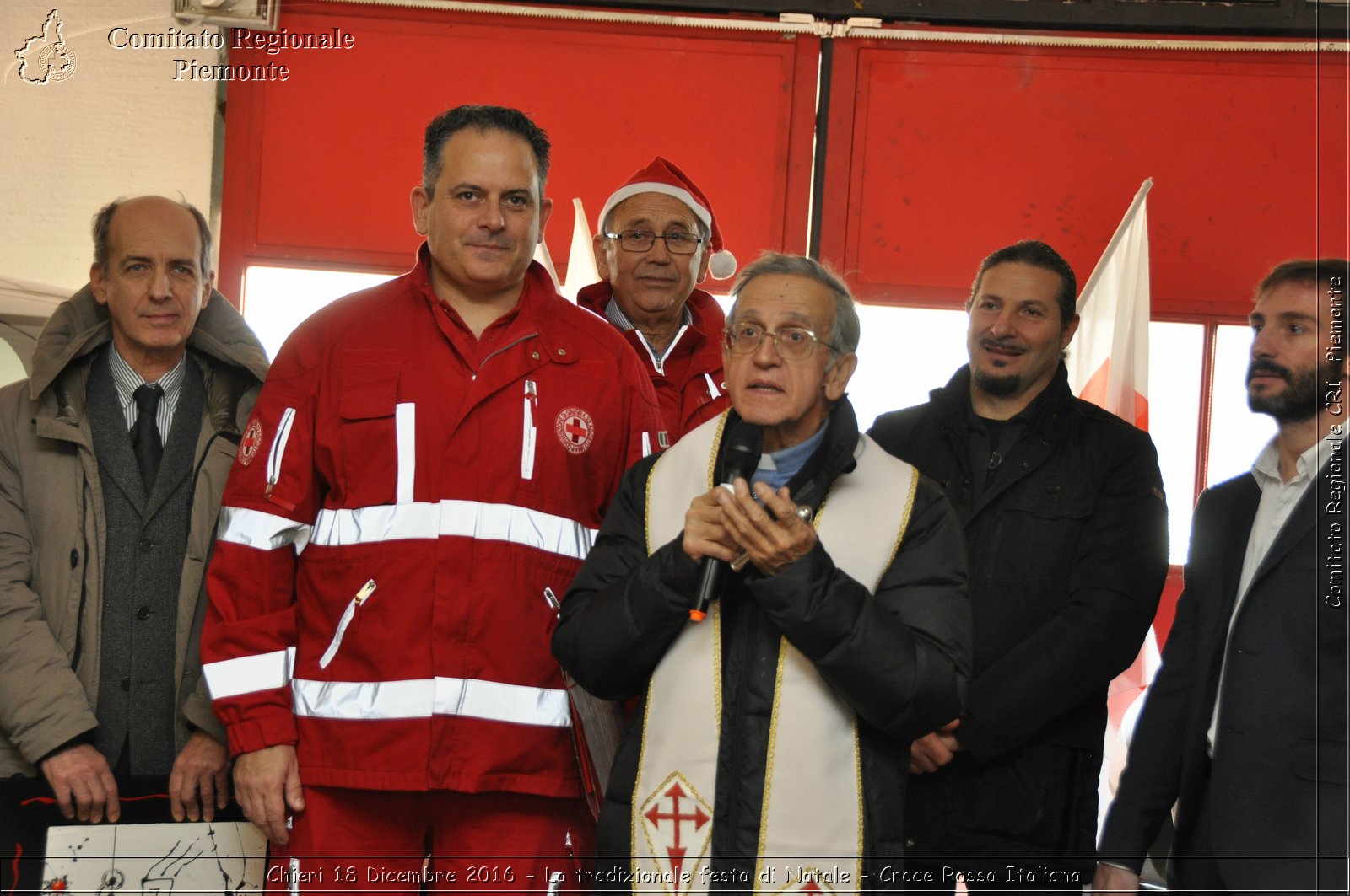 Chieri 18 Dicembre 2016 - La tradizionale festa di Natale - Croce Rossa Italiana- Comitato Regionale del Piemonte