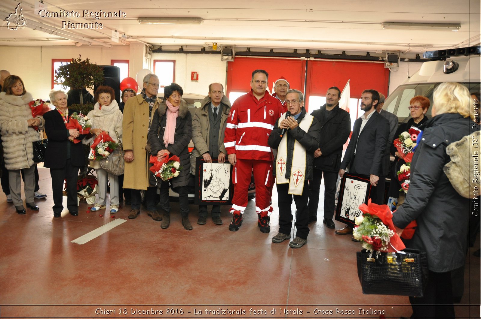 Chieri 18 Dicembre 2016 - La tradizionale festa di Natale - Croce Rossa Italiana- Comitato Regionale del Piemonte