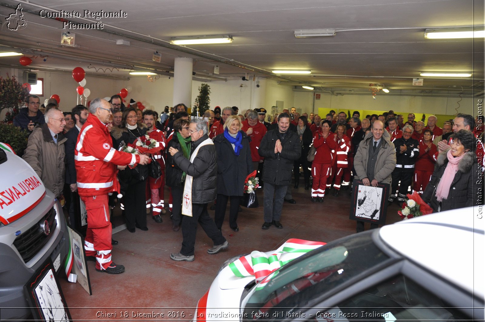 Chieri 18 Dicembre 2016 - La tradizionale festa di Natale - Croce Rossa Italiana- Comitato Regionale del Piemonte