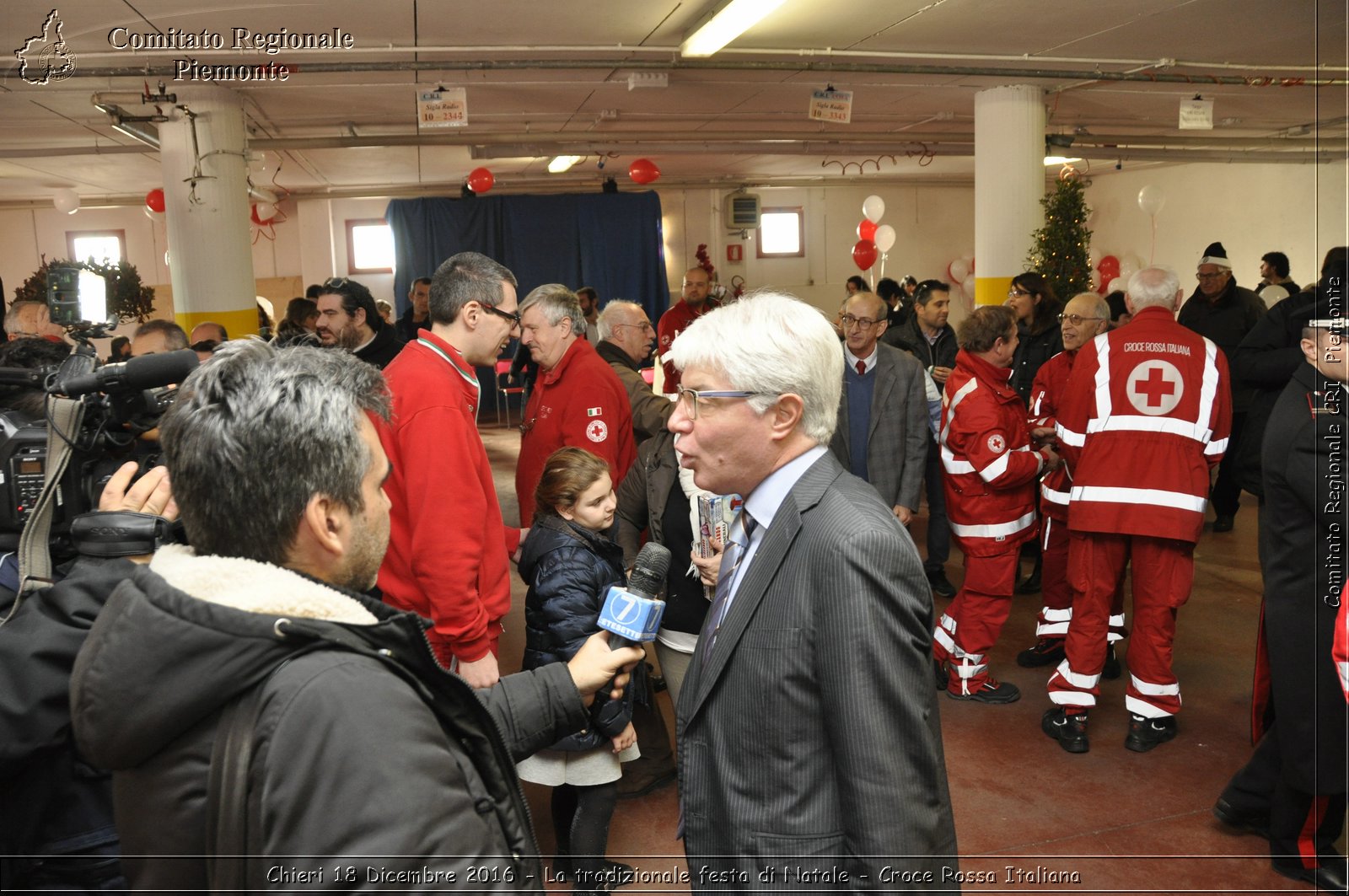 Chieri 18 Dicembre 2016 - La tradizionale festa di Natale - Croce Rossa Italiana- Comitato Regionale del Piemonte