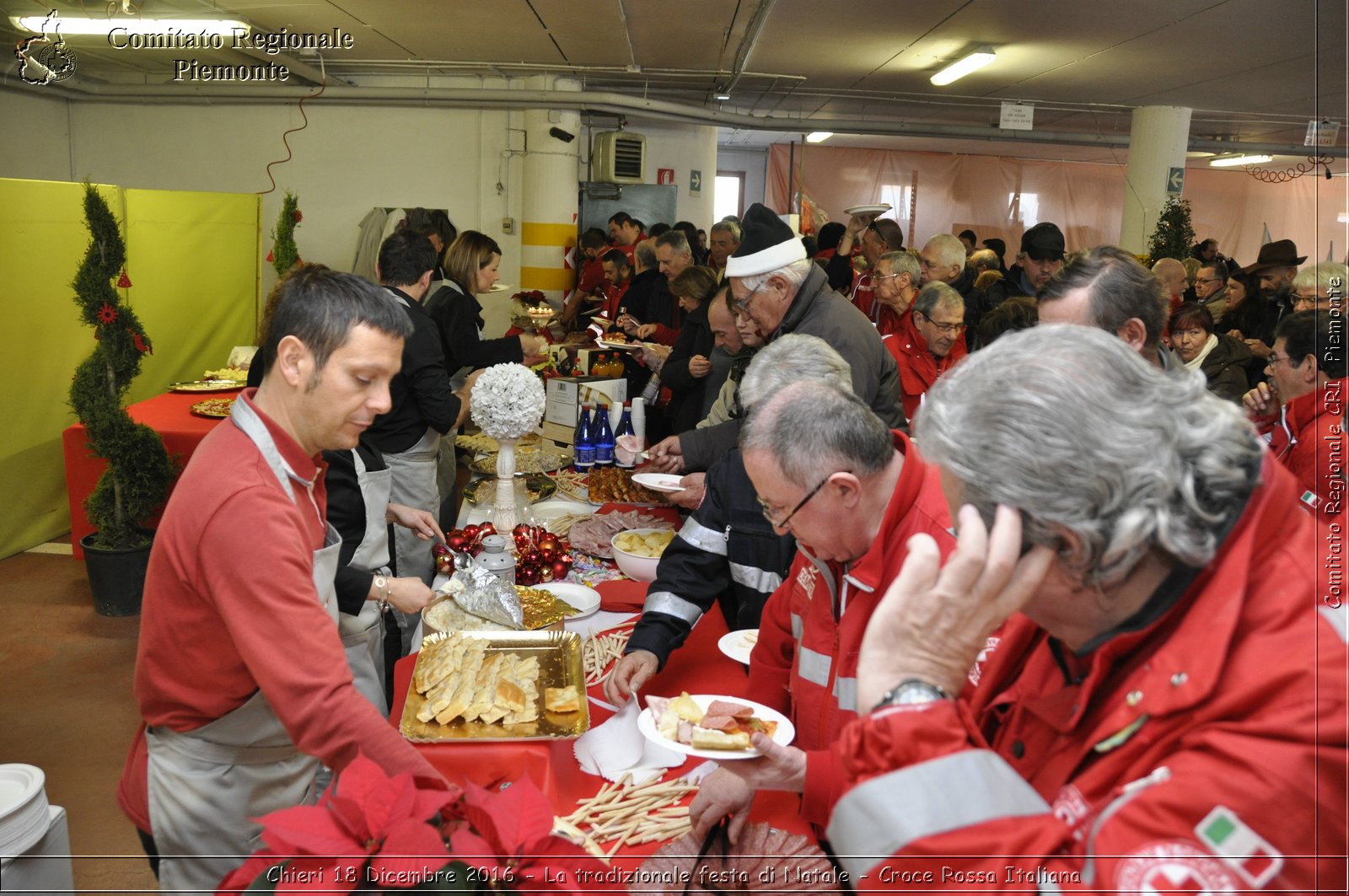 Chieri 18 Dicembre 2016 - La tradizionale festa di Natale - Croce Rossa Italiana- Comitato Regionale del Piemonte