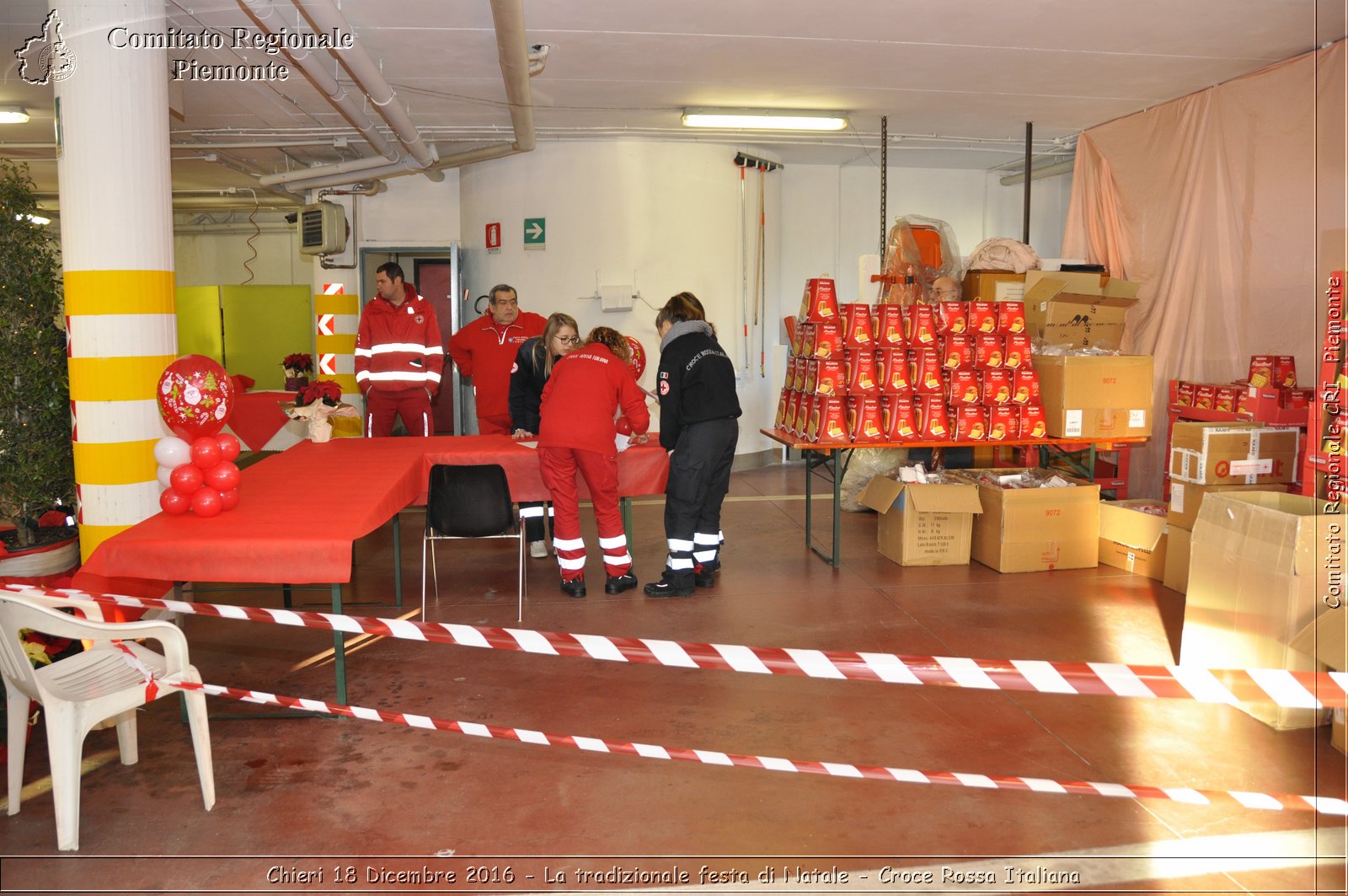 Chieri 18 Dicembre 2016 - La tradizionale festa di Natale - Croce Rossa Italiana- Comitato Regionale del Piemonte