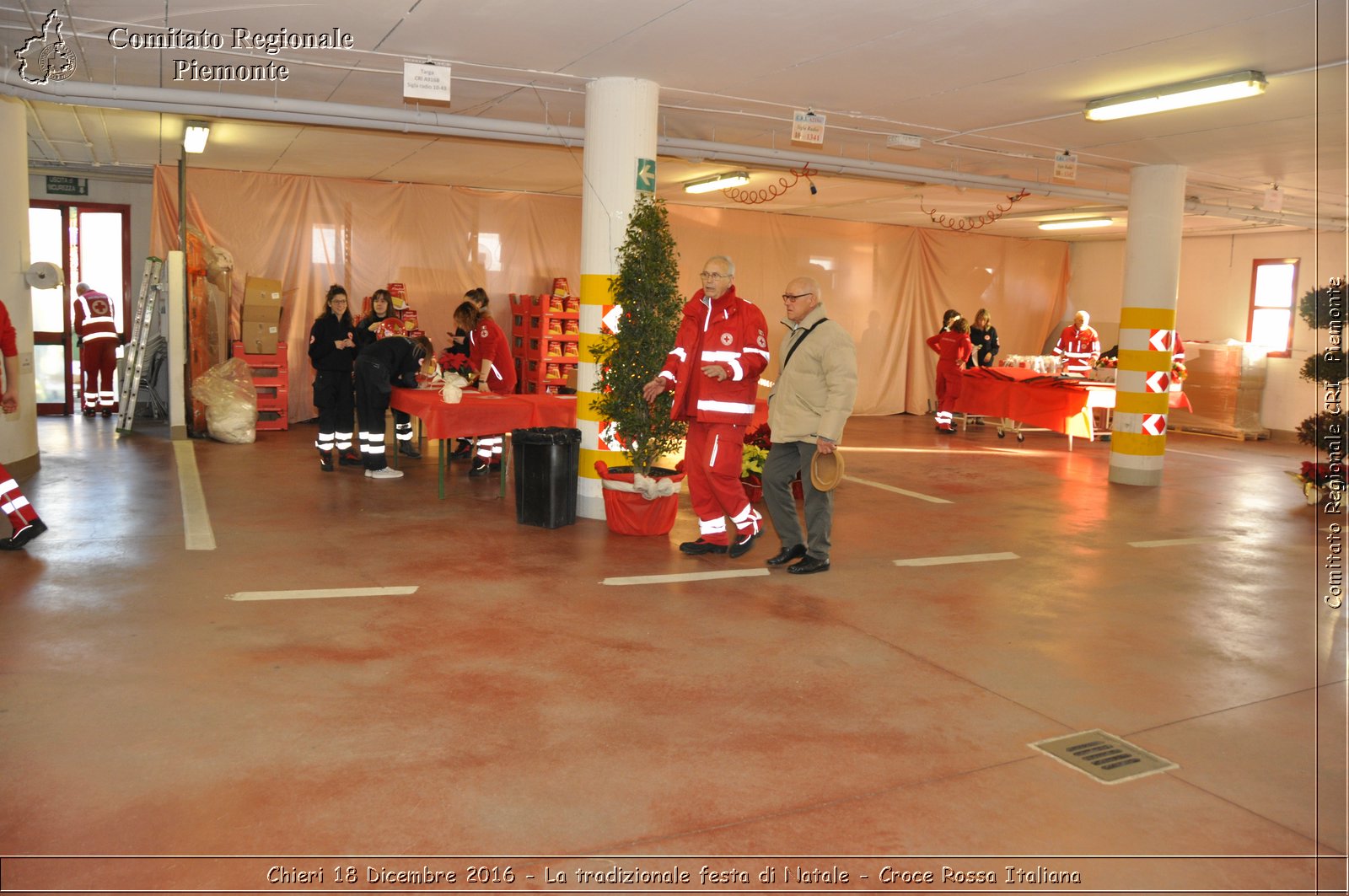 Chieri 18 Dicembre 2016 - La tradizionale festa di Natale - Croce Rossa Italiana- Comitato Regionale del Piemonte