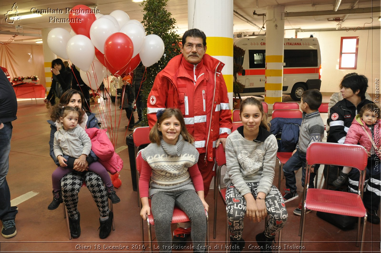 Chieri 18 Dicembre 2016 - La tradizionale festa di Natale - Croce Rossa Italiana- Comitato Regionale del Piemonte