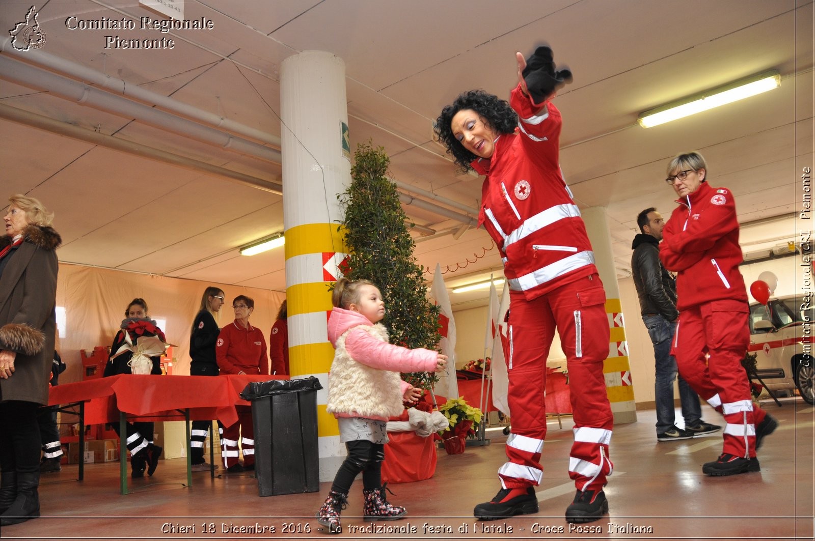 Chieri 18 Dicembre 2016 - La tradizionale festa di Natale - Croce Rossa Italiana- Comitato Regionale del Piemonte