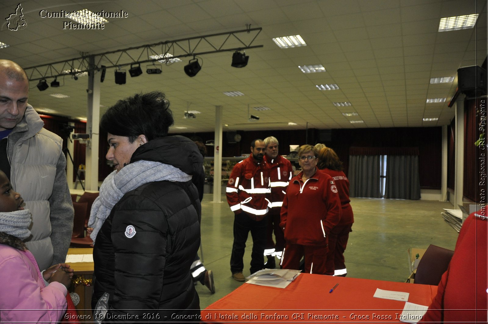 Giaveno 18 Dicembre 2016 - Concerto di Natale della Fanfara CRI Piemonte - Croce Rossa Italiana- Comitato Regionale del Piemonte