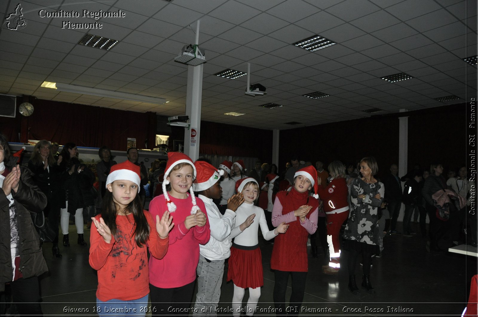 Giaveno 18 Dicembre 2016 - Concerto di Natale della Fanfara CRI Piemonte - Croce Rossa Italiana- Comitato Regionale del Piemonte