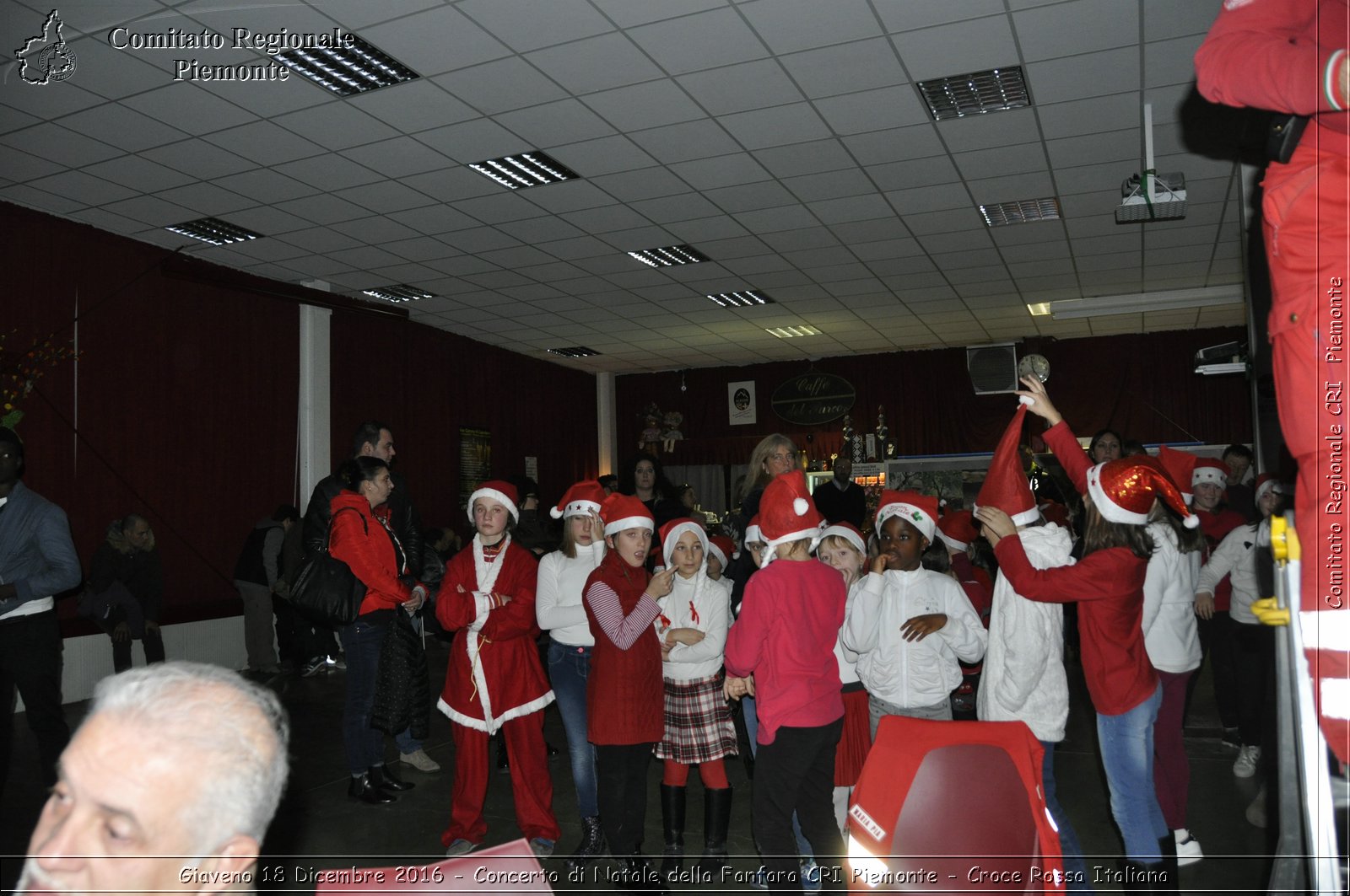 Giaveno 18 Dicembre 2016 - Concerto di Natale della Fanfara CRI Piemonte - Croce Rossa Italiana- Comitato Regionale del Piemonte