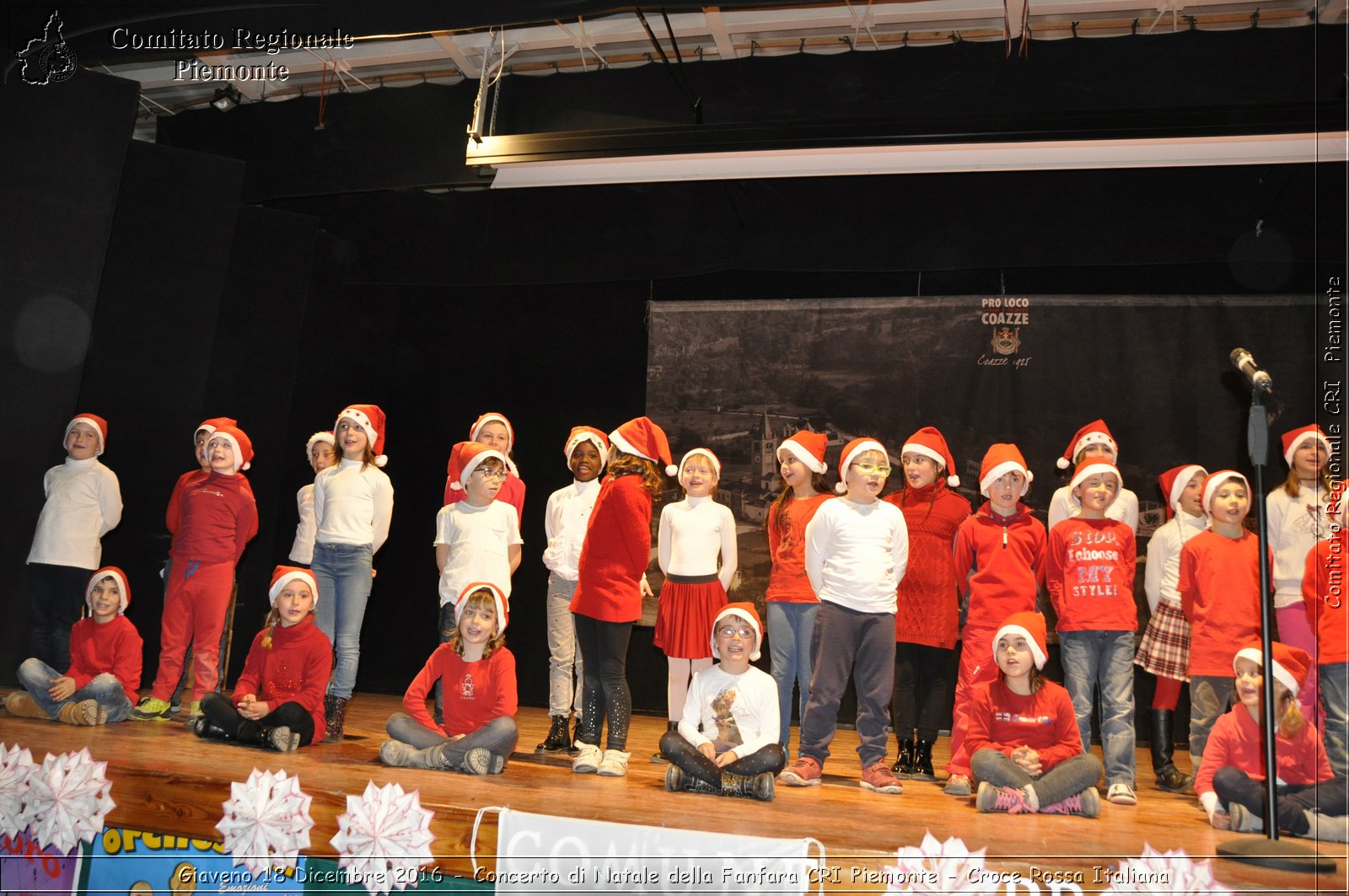 Giaveno 18 Dicembre 2016 - Concerto di Natale della Fanfara CRI Piemonte - Croce Rossa Italiana- Comitato Regionale del Piemonte