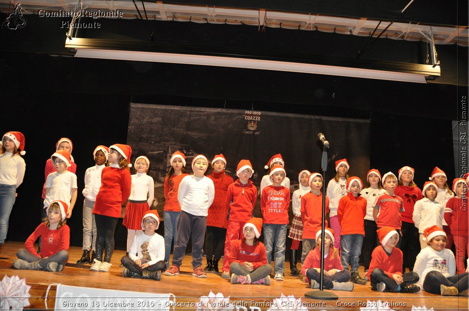 Giaveno 18 Dicembre 2016 - Concerto di Natale della Fanfara CRI Piemonte - Croce Rossa Italiana- Comitato Regionale del Piemonte