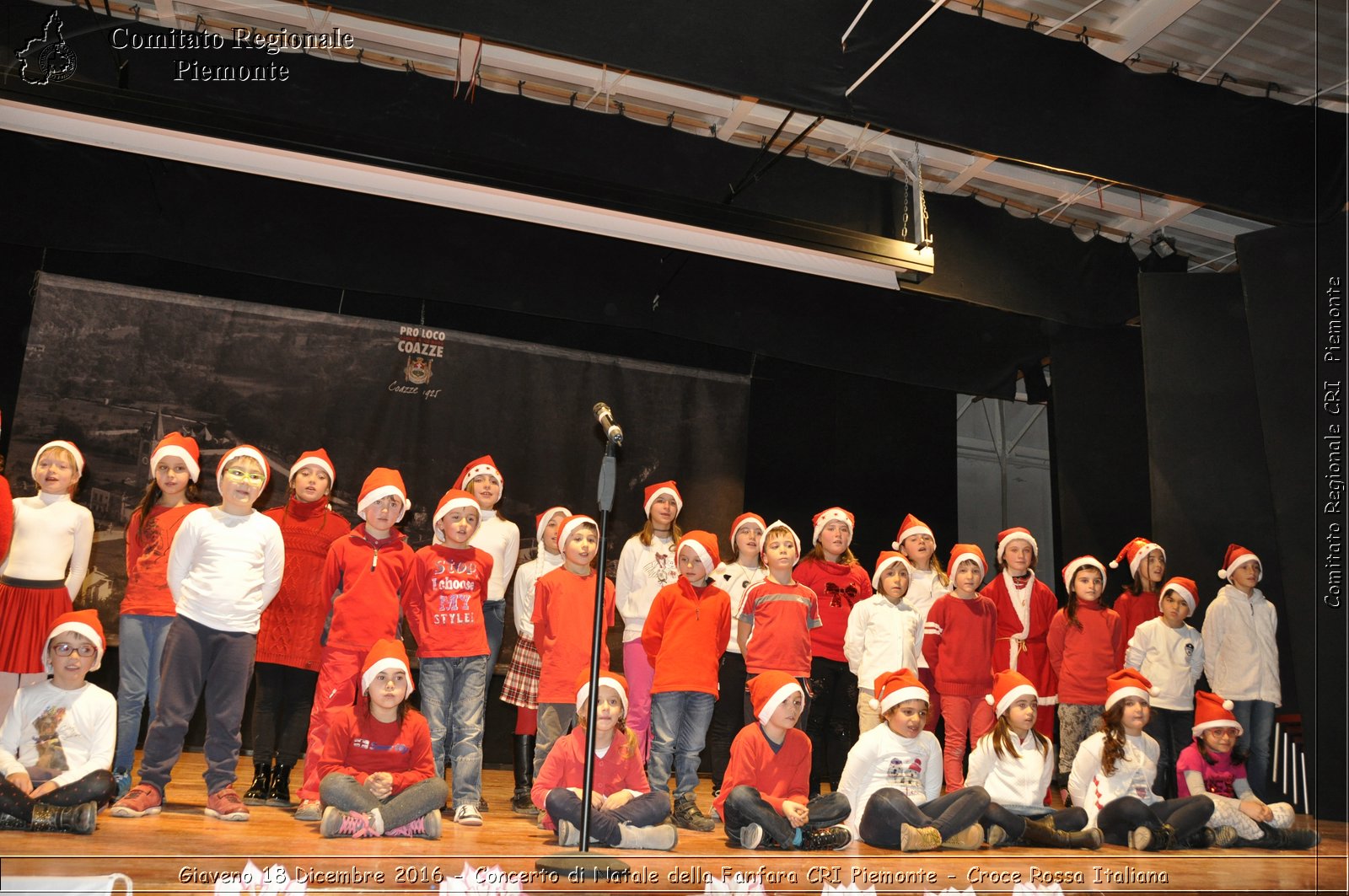 Giaveno 18 Dicembre 2016 - Concerto di Natale della Fanfara CRI Piemonte - Croce Rossa Italiana- Comitato Regionale del Piemonte