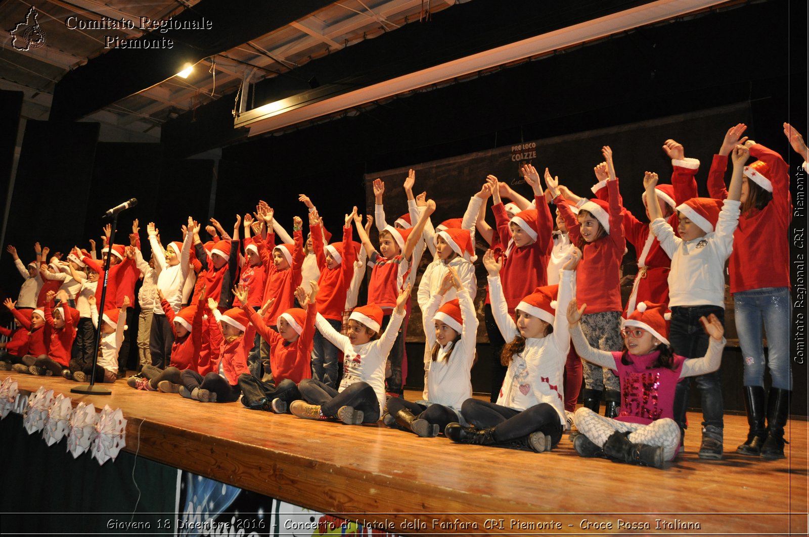 Giaveno 18 Dicembre 2016 - Concerto di Natale della Fanfara CRI Piemonte - Croce Rossa Italiana- Comitato Regionale del Piemonte