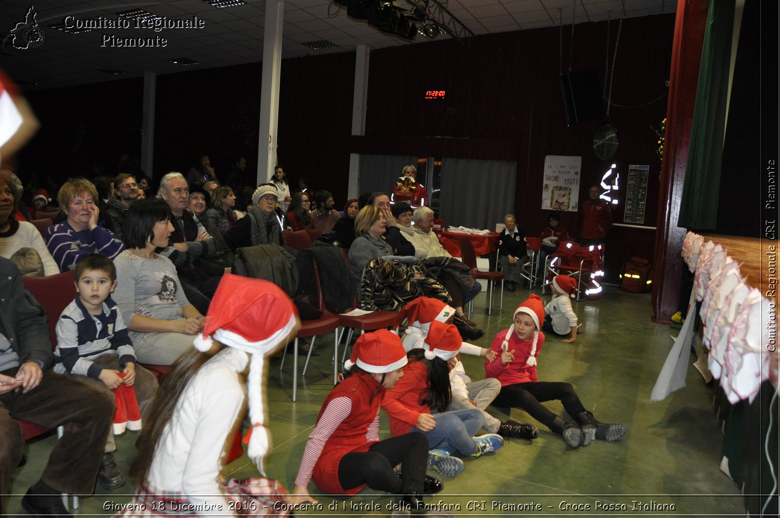 Giaveno 18 Dicembre 2016 - Concerto di Natale della Fanfara CRI Piemonte - Croce Rossa Italiana- Comitato Regionale del Piemonte