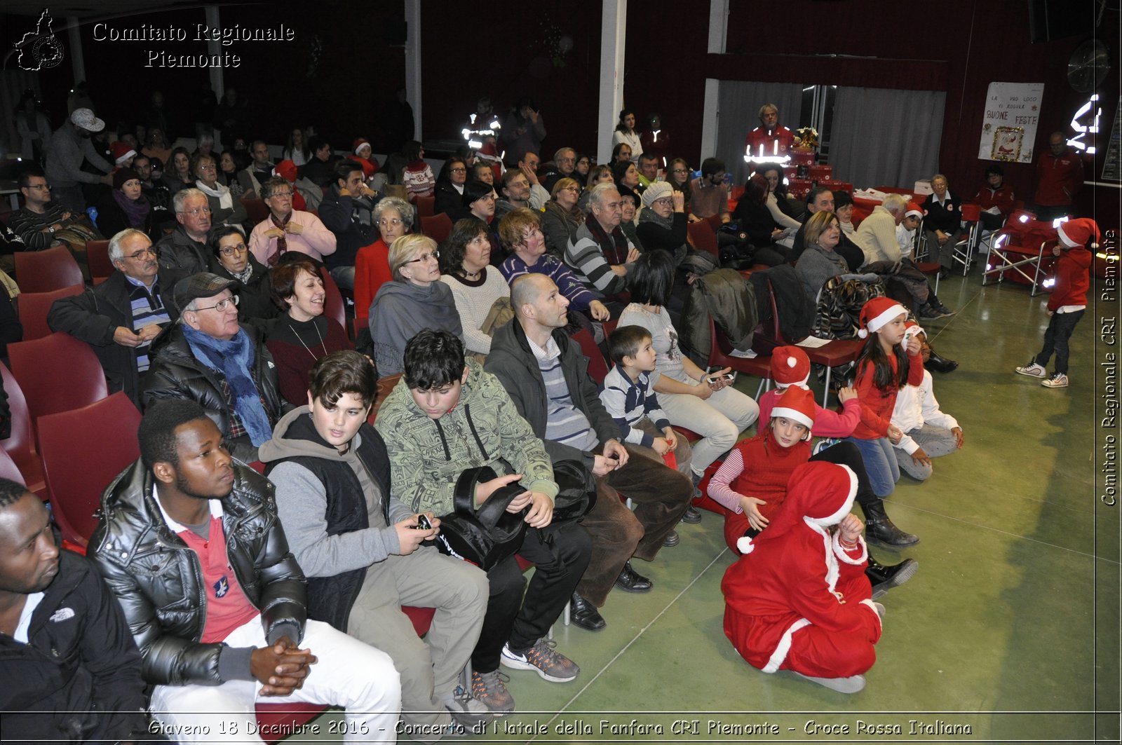 Giaveno 18 Dicembre 2016 - Concerto di Natale della Fanfara CRI Piemonte - Croce Rossa Italiana- Comitato Regionale del Piemonte