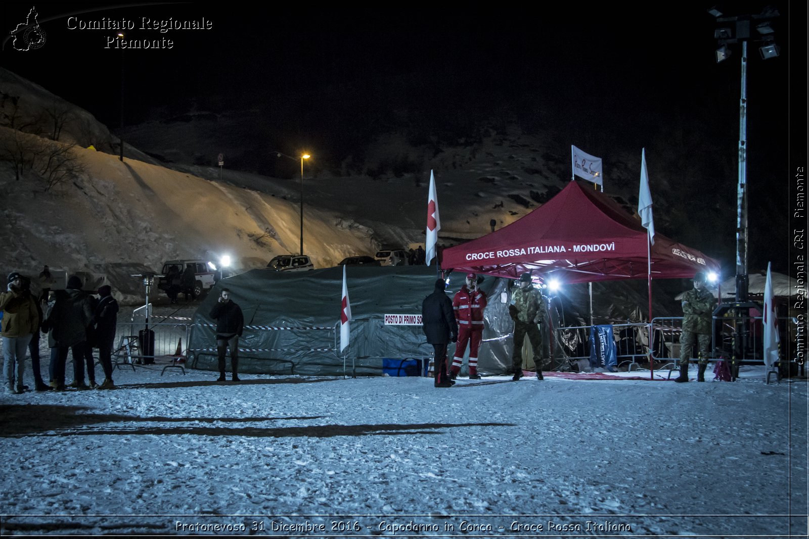 Pratonevoso 31 Dicembre 2016 - Capodanno in Conca - Croce Rossa Italiana- Comitato Regionale del Piemonte