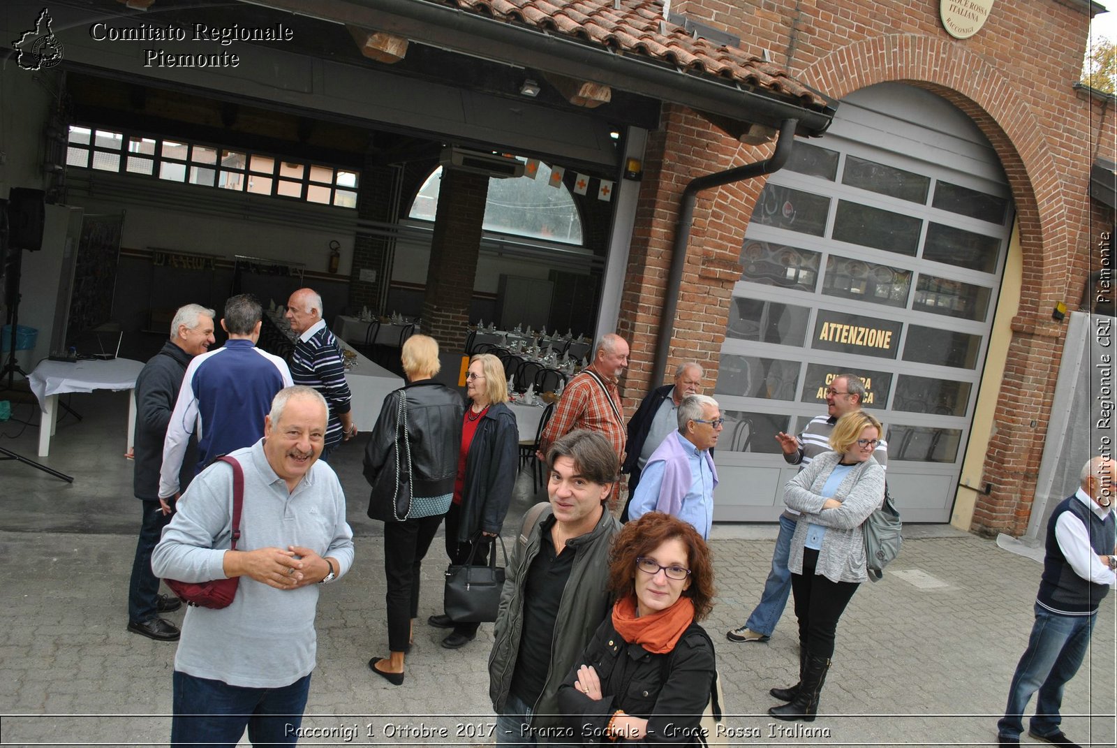 Racconigi 1 Ottobre 2017 - Pranzo Sociale - Croce Rossa Italiana- Comitato Regionale del Piemonte