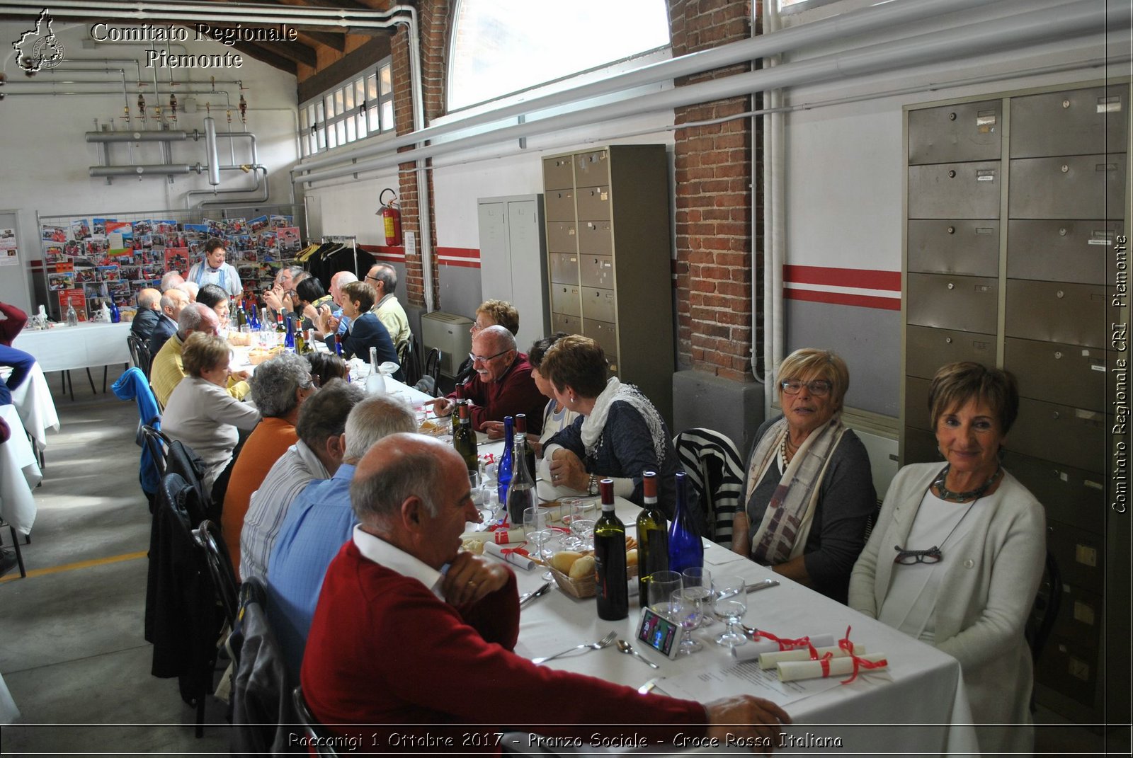 Racconigi 1 Ottobre 2017 - Pranzo Sociale - Croce Rossa Italiana- Comitato Regionale del Piemonte