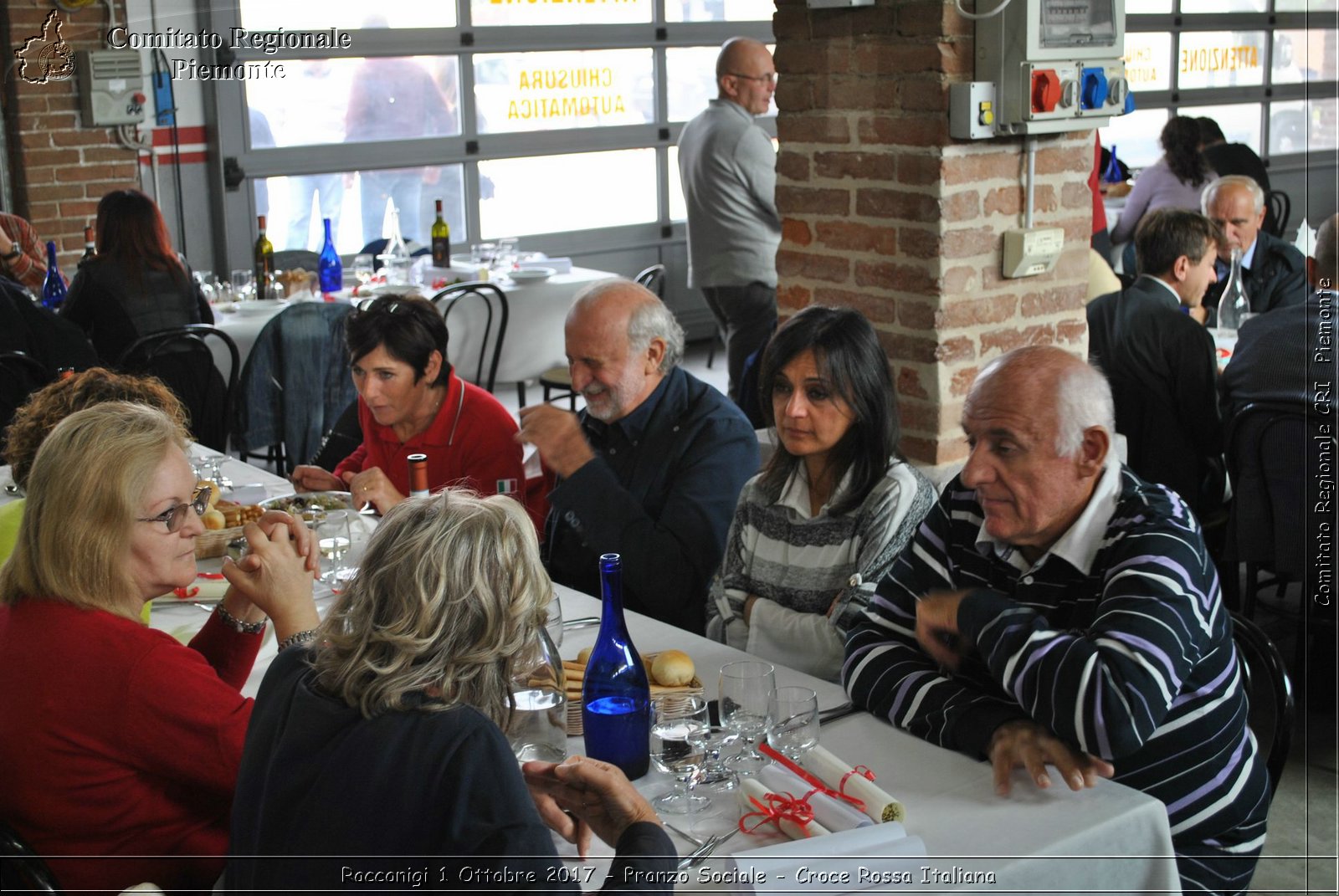 Racconigi 1 Ottobre 2017 - Pranzo Sociale - Croce Rossa Italiana- Comitato Regionale del Piemonte