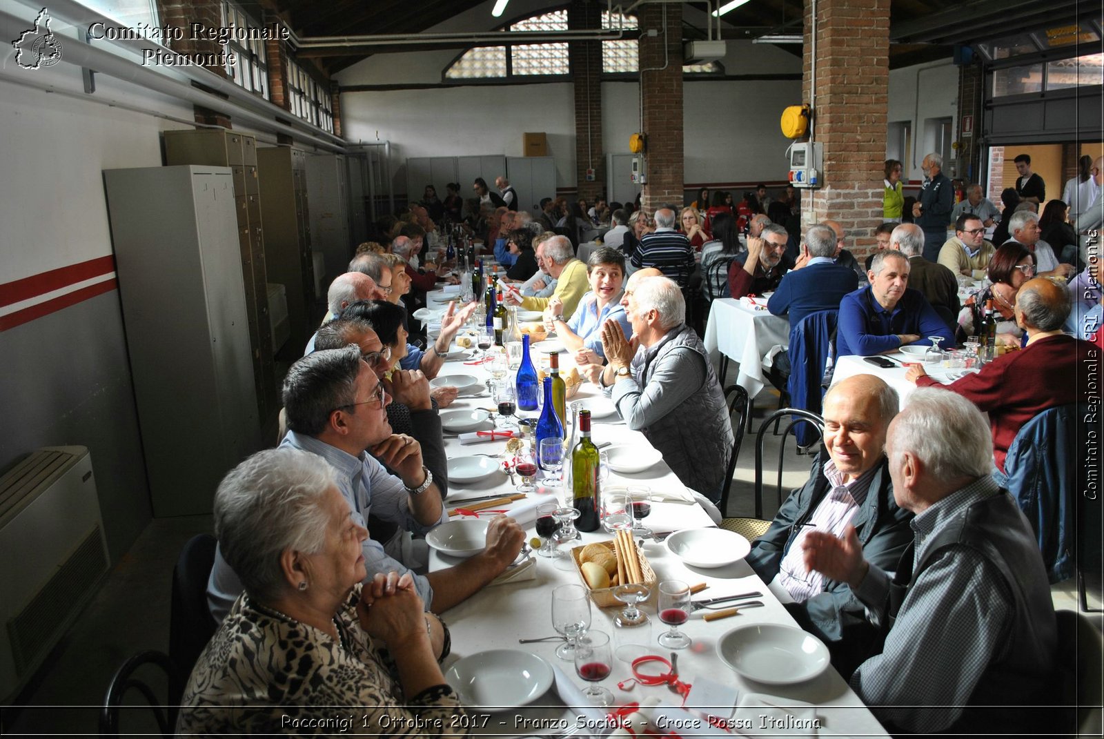 Racconigi 1 Ottobre 2017 - Pranzo Sociale - Croce Rossa Italiana- Comitato Regionale del Piemonte