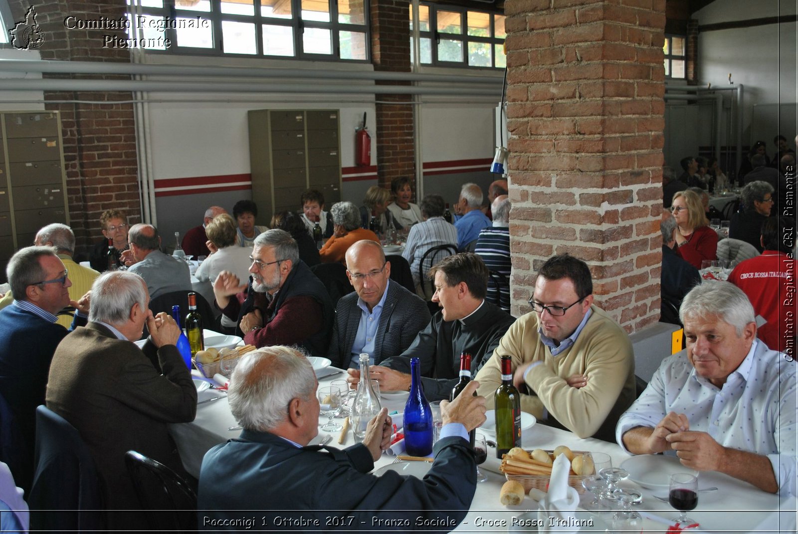 Racconigi 1 Ottobre 2017 - Pranzo Sociale - Croce Rossa Italiana- Comitato Regionale del Piemonte