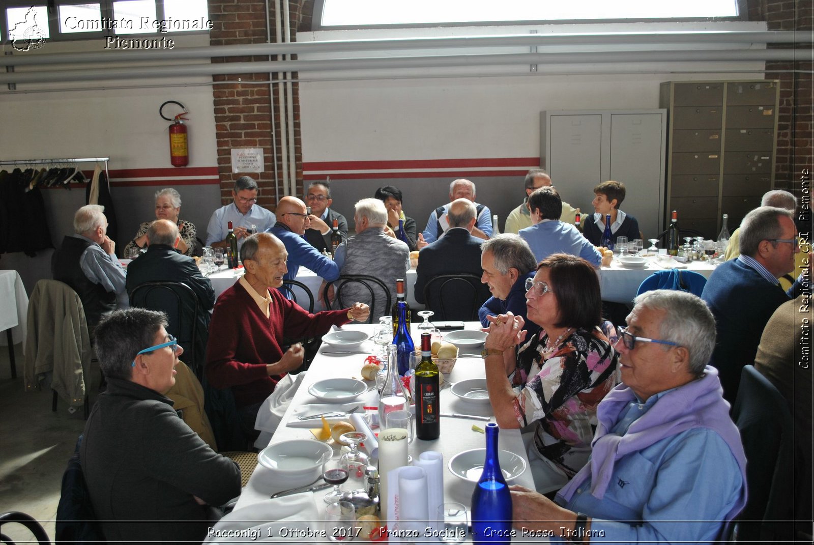 Racconigi 1 Ottobre 2017 - Pranzo Sociale - Croce Rossa Italiana- Comitato Regionale del Piemonte