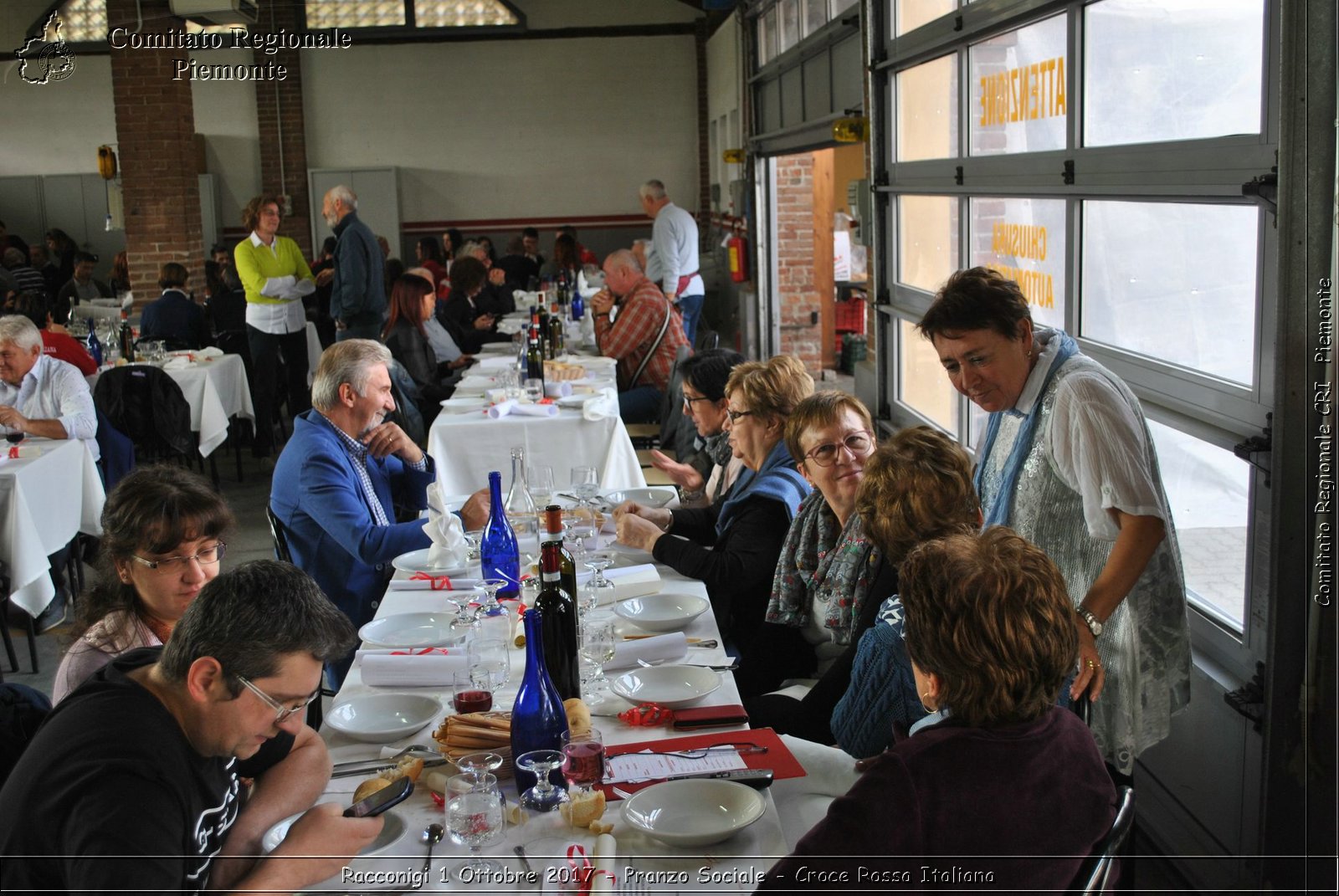 Racconigi 1 Ottobre 2017 - Pranzo Sociale - Croce Rossa Italiana- Comitato Regionale del Piemonte