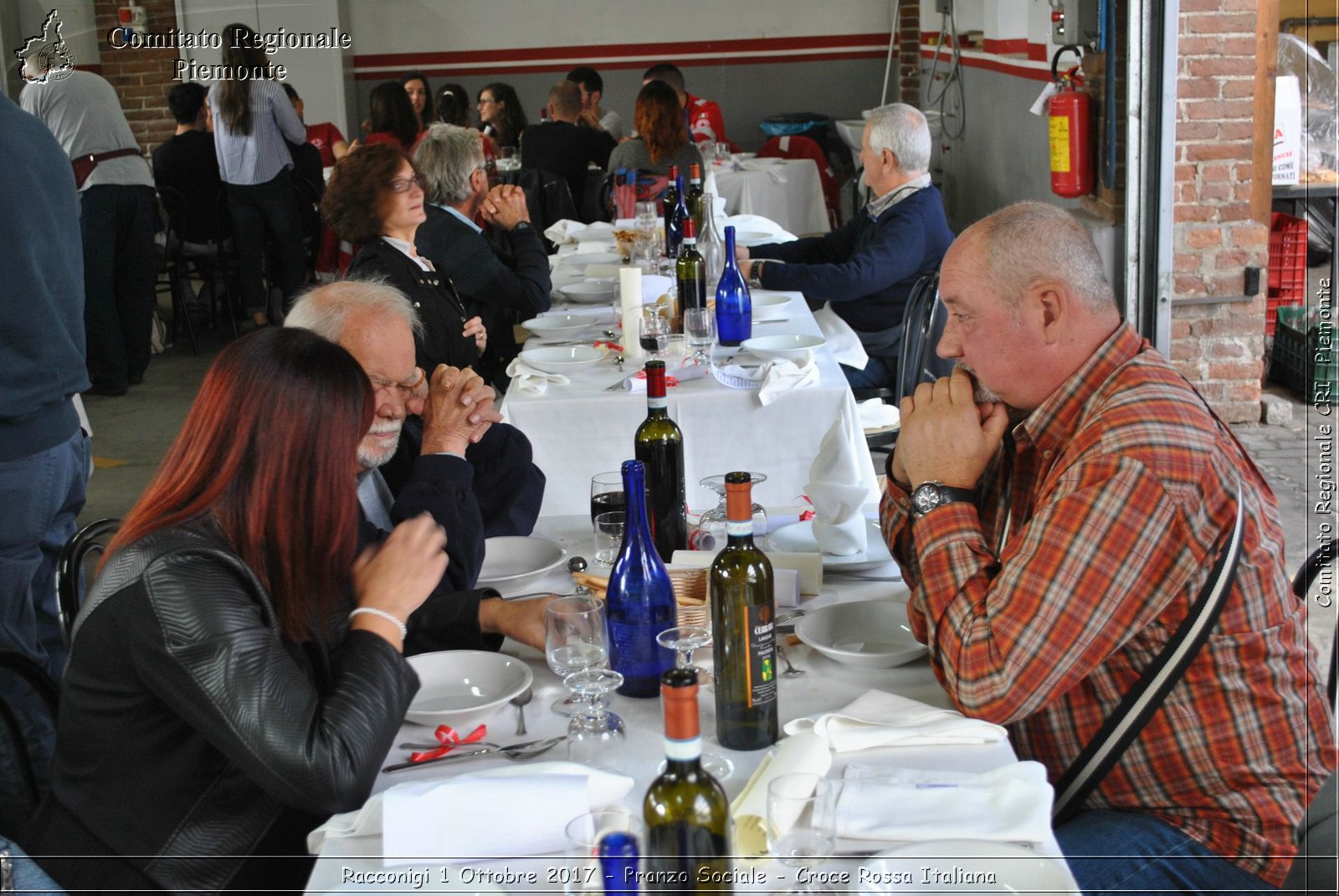 Racconigi 1 Ottobre 2017 - Pranzo Sociale - Croce Rossa Italiana- Comitato Regionale del Piemonte