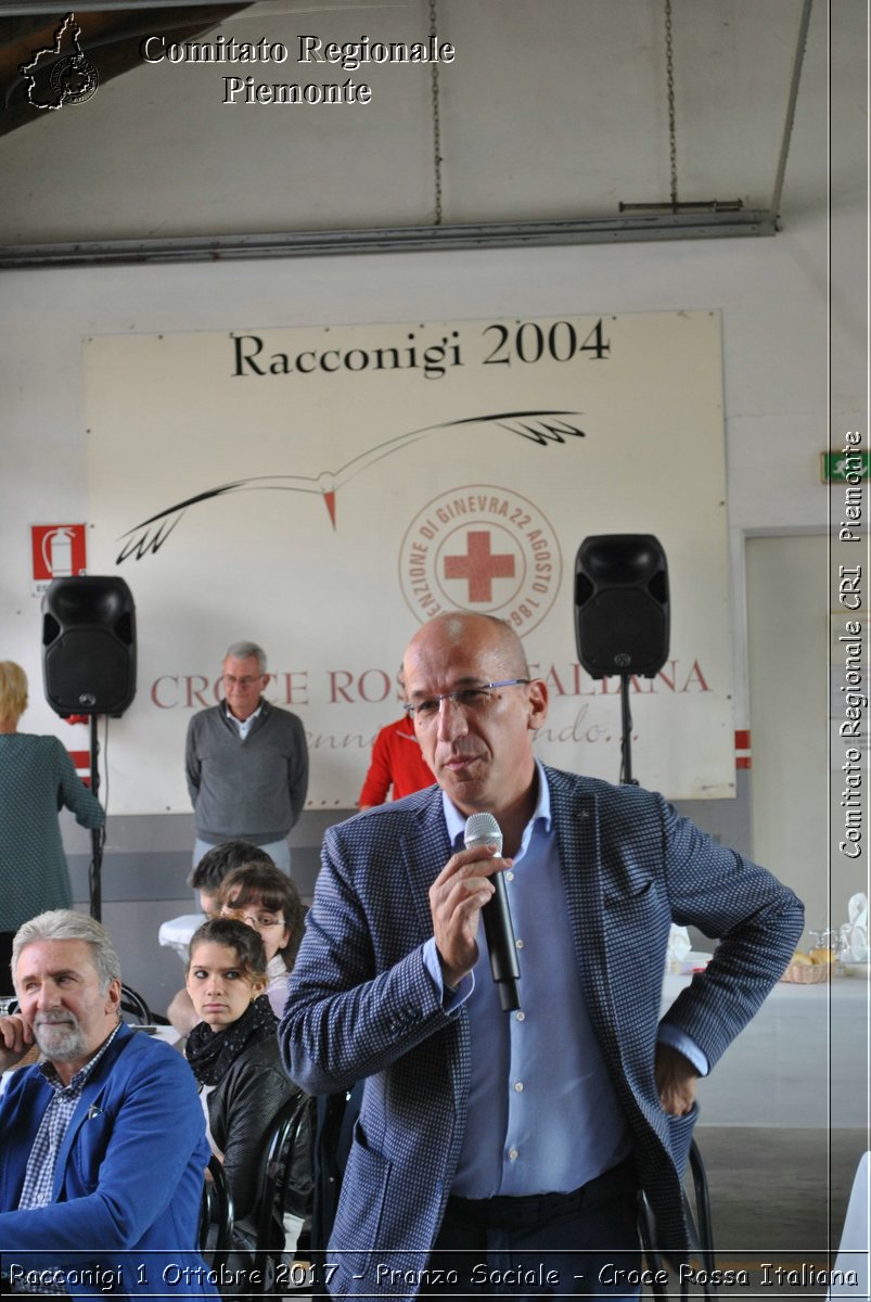 Racconigi 1 Ottobre 2017 - Pranzo Sociale - Croce Rossa Italiana- Comitato Regionale del Piemonte