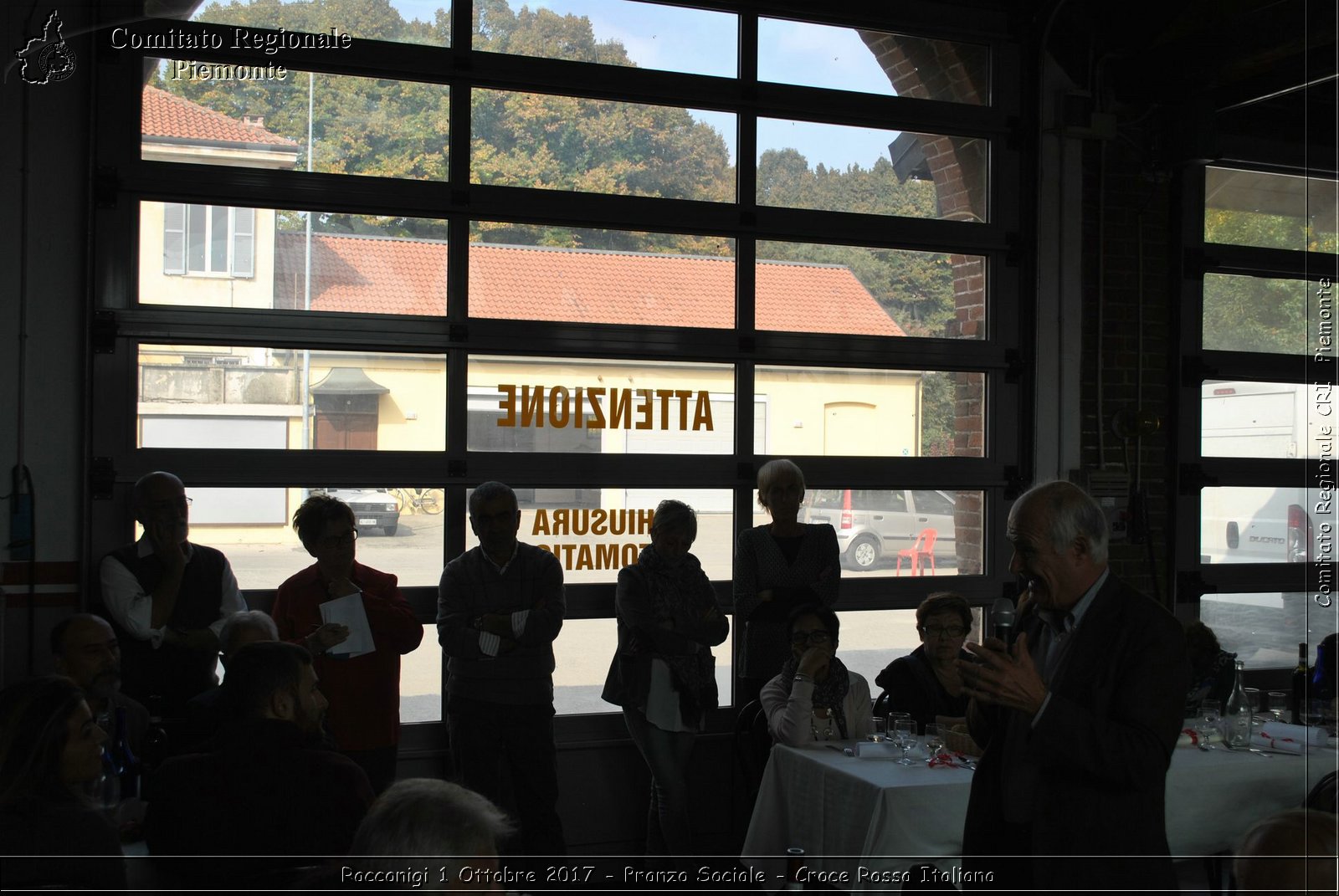 Racconigi 1 Ottobre 2017 - Pranzo Sociale - Croce Rossa Italiana- Comitato Regionale del Piemonte