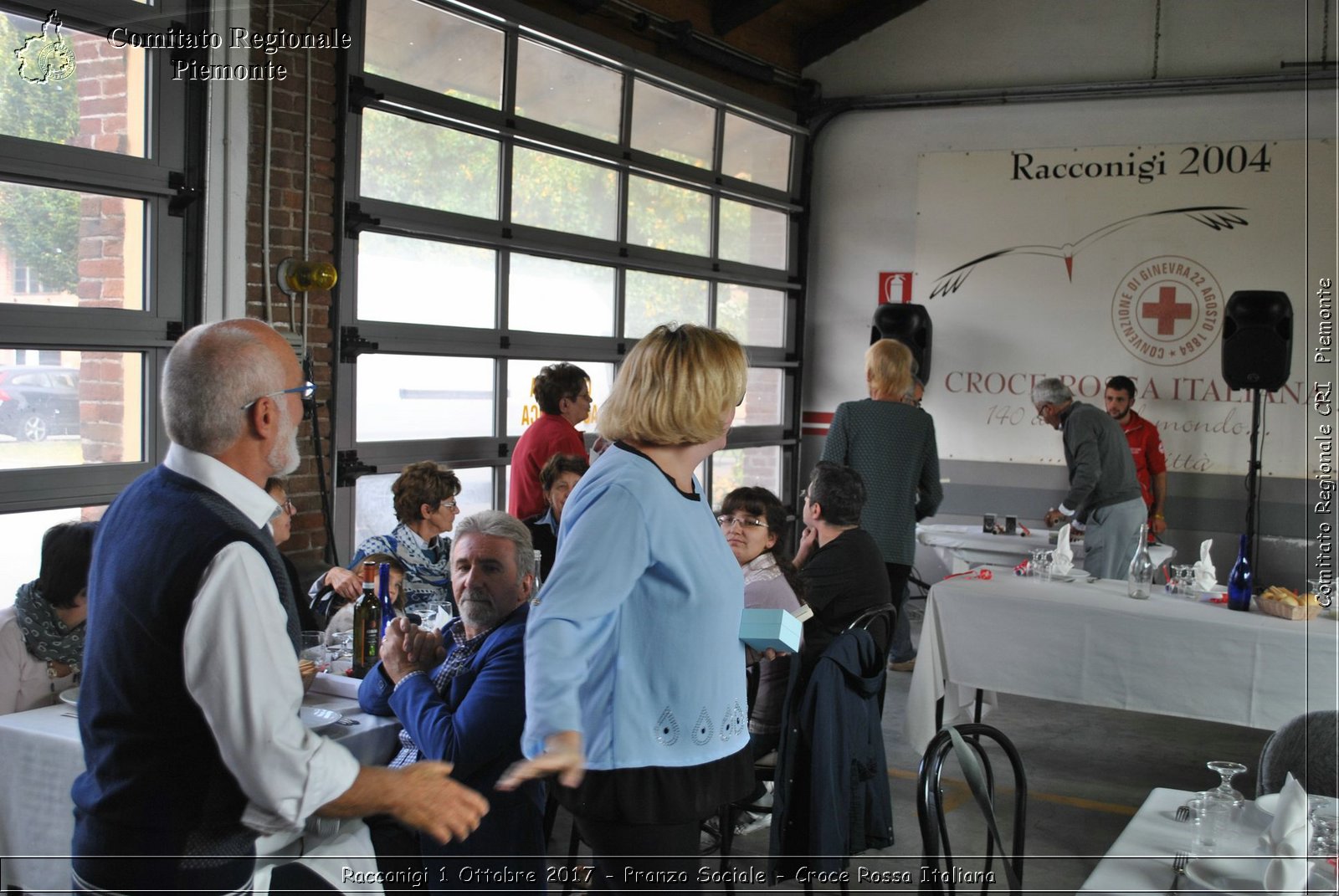 Racconigi 1 Ottobre 2017 - Pranzo Sociale - Croce Rossa Italiana- Comitato Regionale del Piemonte