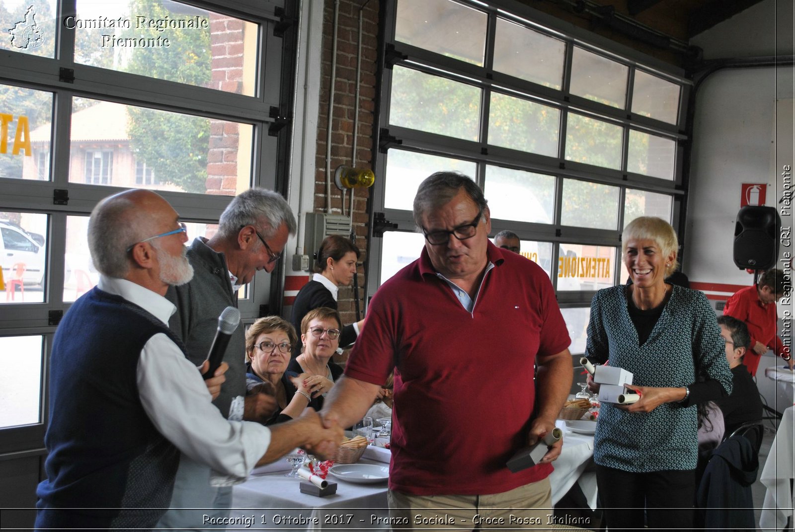 Racconigi 1 Ottobre 2017 - Pranzo Sociale - Croce Rossa Italiana- Comitato Regionale del Piemonte