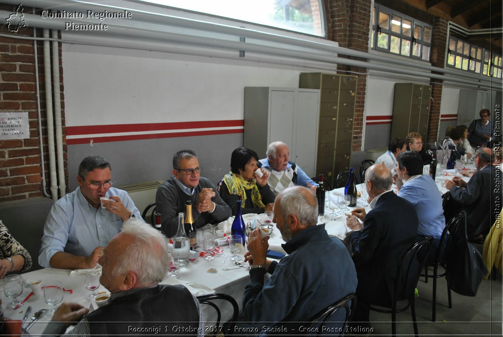 Racconigi 1 Ottobre 2017 - Pranzo Sociale - Croce Rossa Italiana- Comitato Regionale del Piemonte