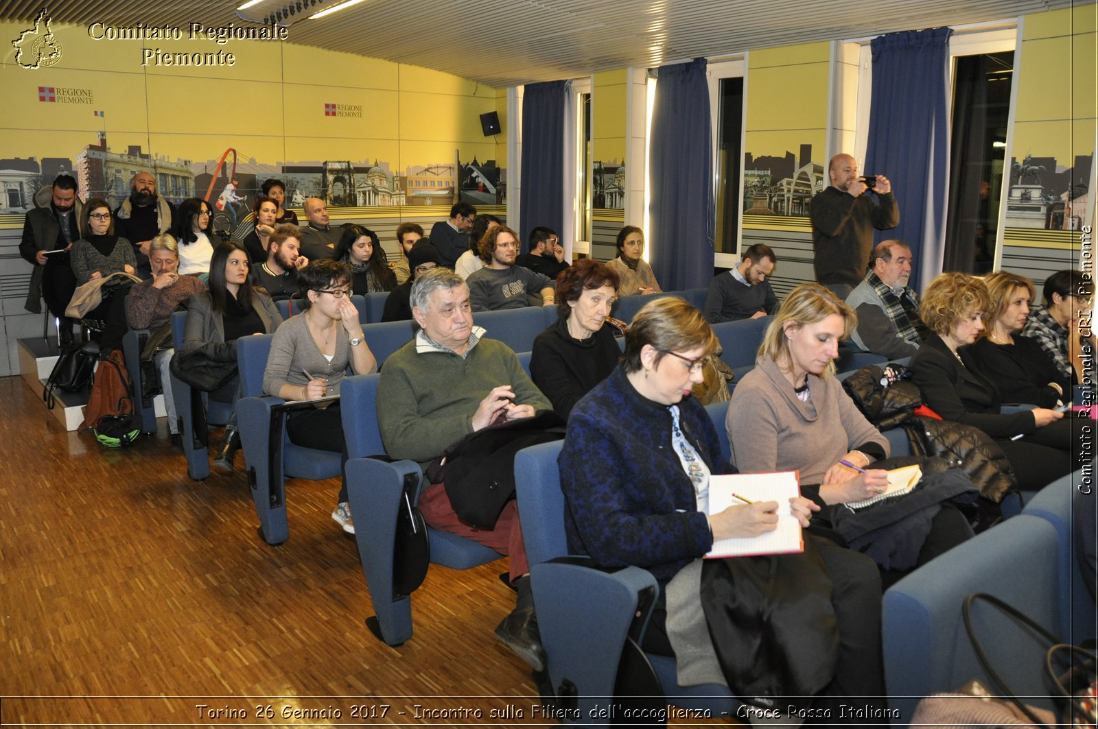 Torino 26 Gennaio 2017 - Incontro sulla filiera dell'accoglienza - Croce Rossa Italiana- Comitato Regionale del Piemonte