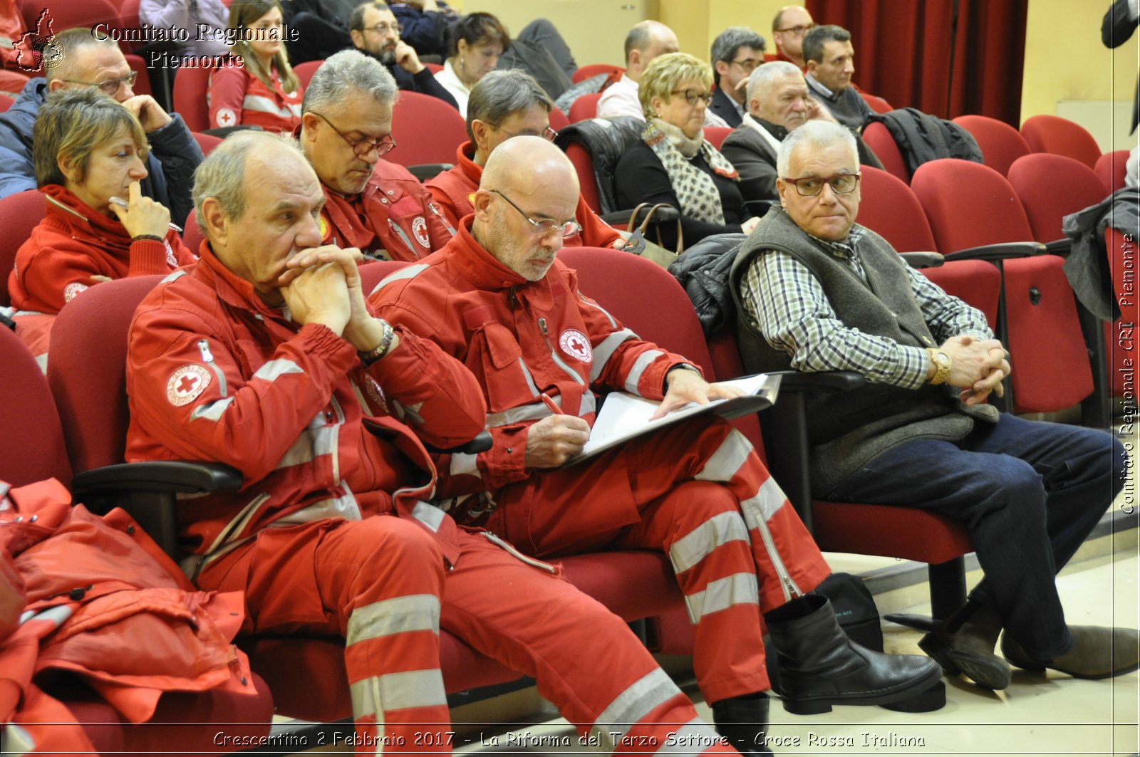 Crescentino 2 Febbraio 2017 - La Riforma del Terzo Settore - Croce Rossa Italiana- Comitato Regionale del Piemonte