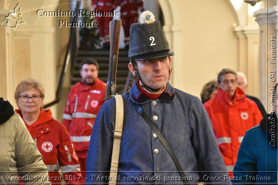 Vercelli 4 Marzo 2017 - l'Arte al servizio del prossimo - Croce Rossa Italiana- Comitato Regionale del Piemonte