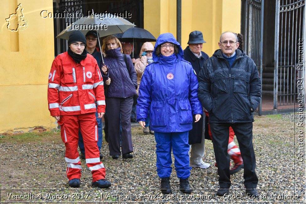 Vercelli 4 Marzo 2017 - l'Arte al servizio del prossimo - Croce Rossa Italiana- Comitato Regionale del Piemonte