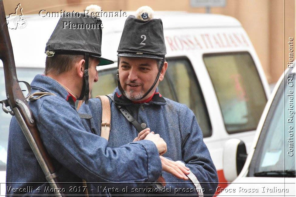 Vercelli 4 Marzo 2017 - l'Arte al servizio del prossimo - Croce Rossa Italiana- Comitato Regionale del Piemonte