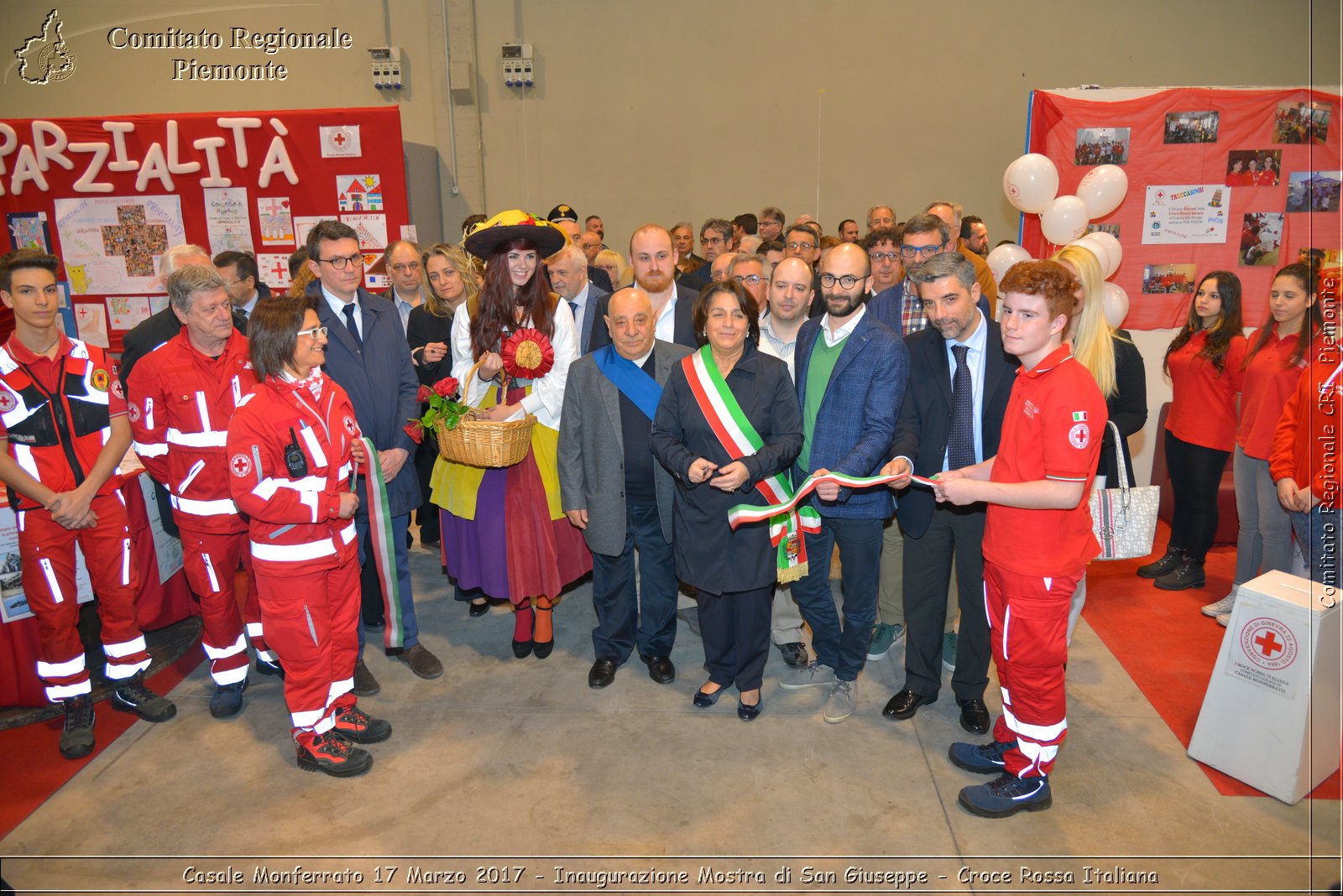 Casale Monferrato 17 Marzo 2017 - Inaugurazione Mostra di San Giuseppe - Croce Rossa Italiana- Comitato Regionale del Piemonte