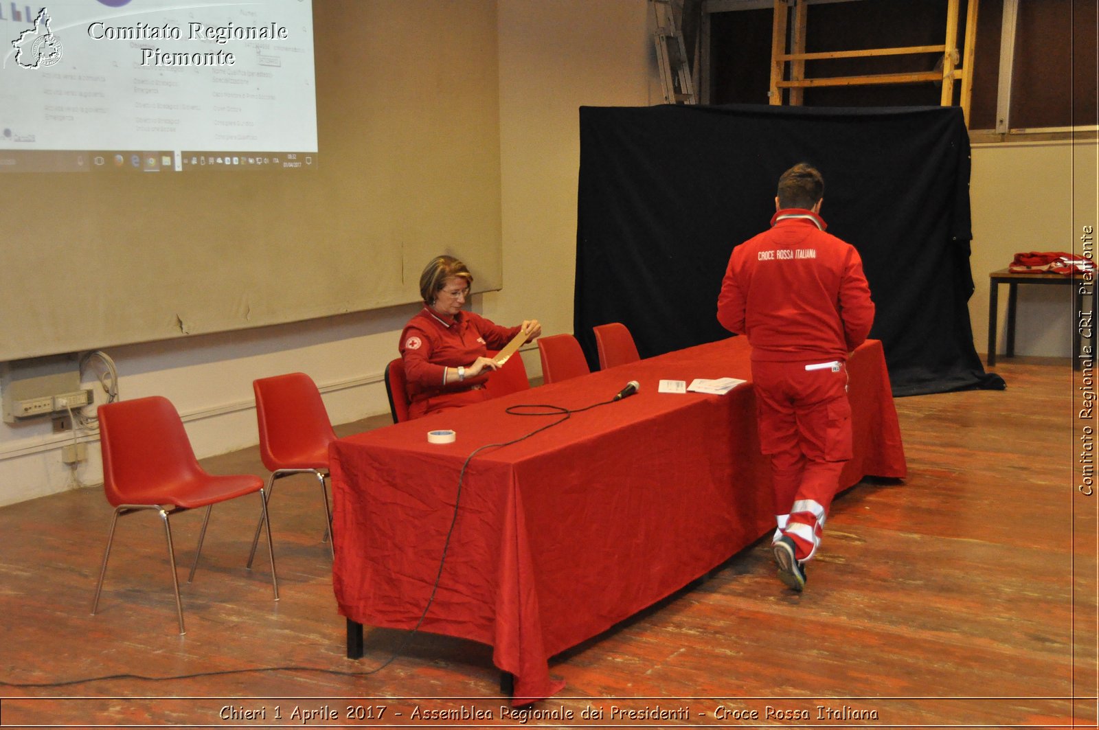 Chieri 1 Aprile 2017 - Assemblea Regionale dei Presidenti - Croce Rossa Italiana- Comitato Regionale del Piemonte