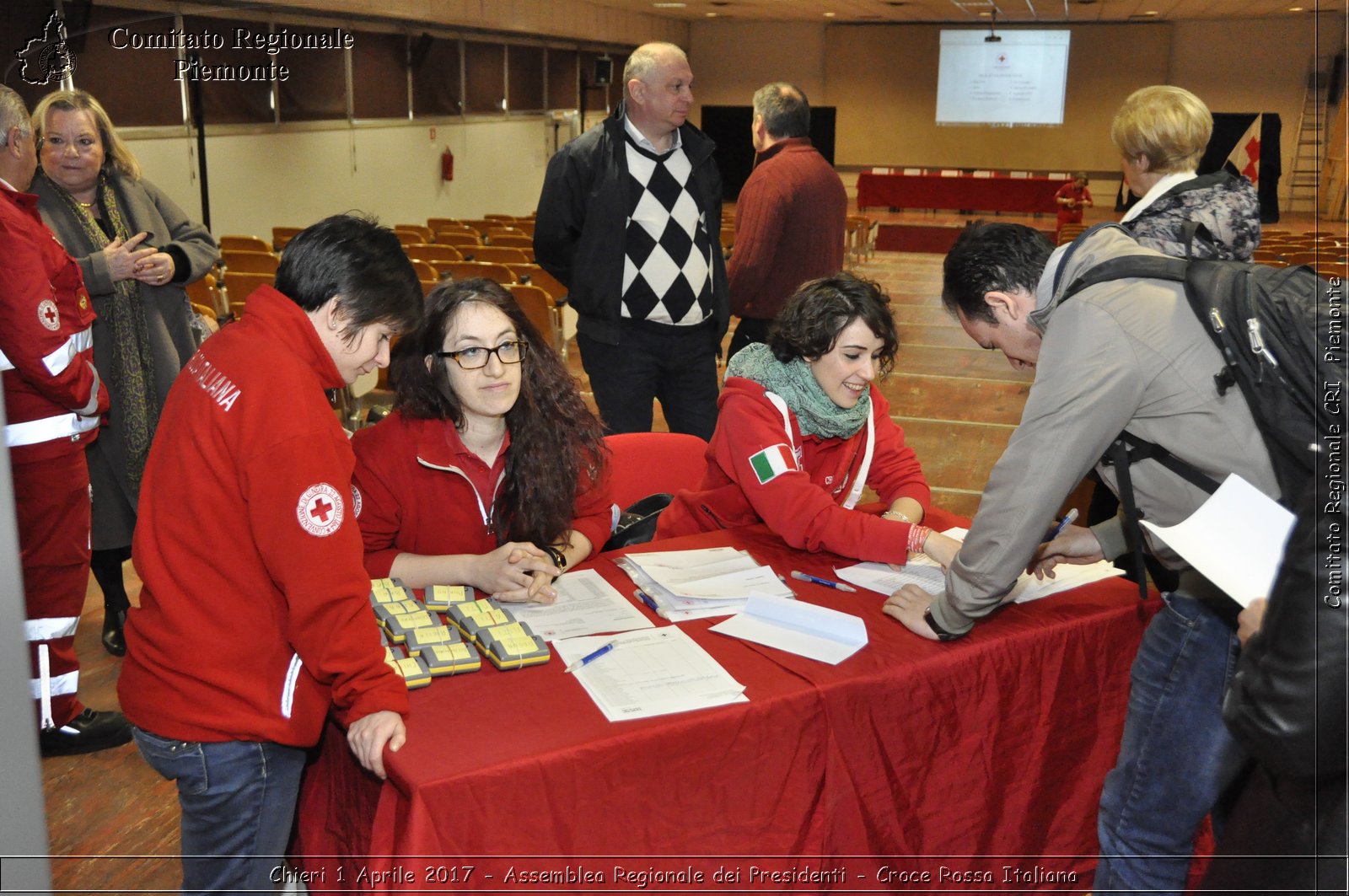 Chieri 1 Aprile 2017 - Assemblea Regionale dei Presidenti - Croce Rossa Italiana- Comitato Regionale del Piemonte