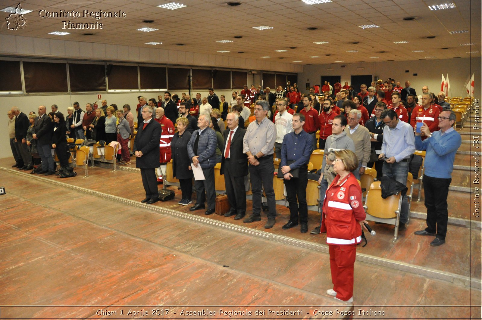 Chieri 1 Aprile 2017 - Assemblea Regionale dei Presidenti - Croce Rossa Italiana- Comitato Regionale del Piemonte