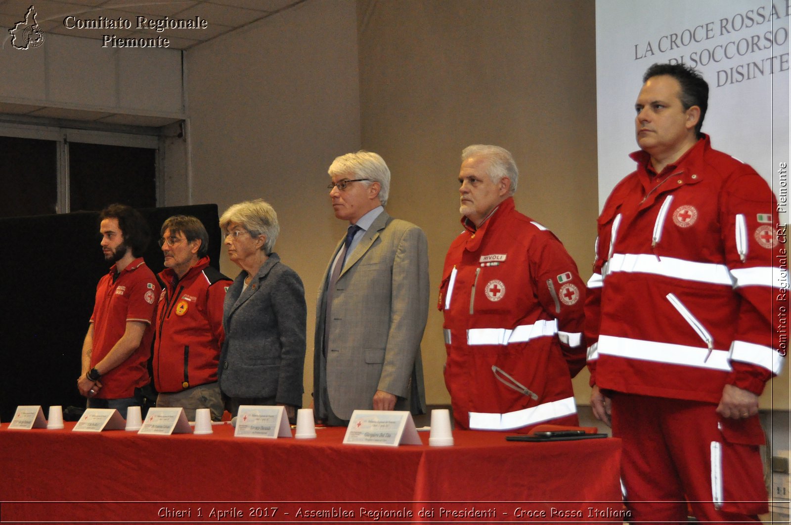 Chieri 1 Aprile 2017 - Assemblea Regionale dei Presidenti - Croce Rossa Italiana- Comitato Regionale del Piemonte