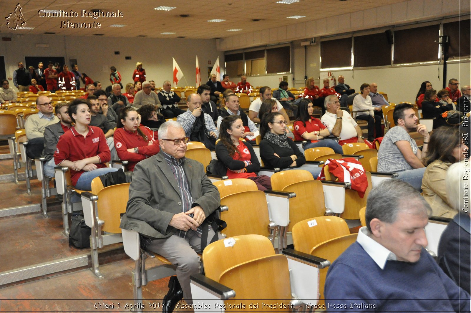 Chieri 1 Aprile 2017 - Assemblea Regionale dei Presidenti - Croce Rossa Italiana- Comitato Regionale del Piemonte